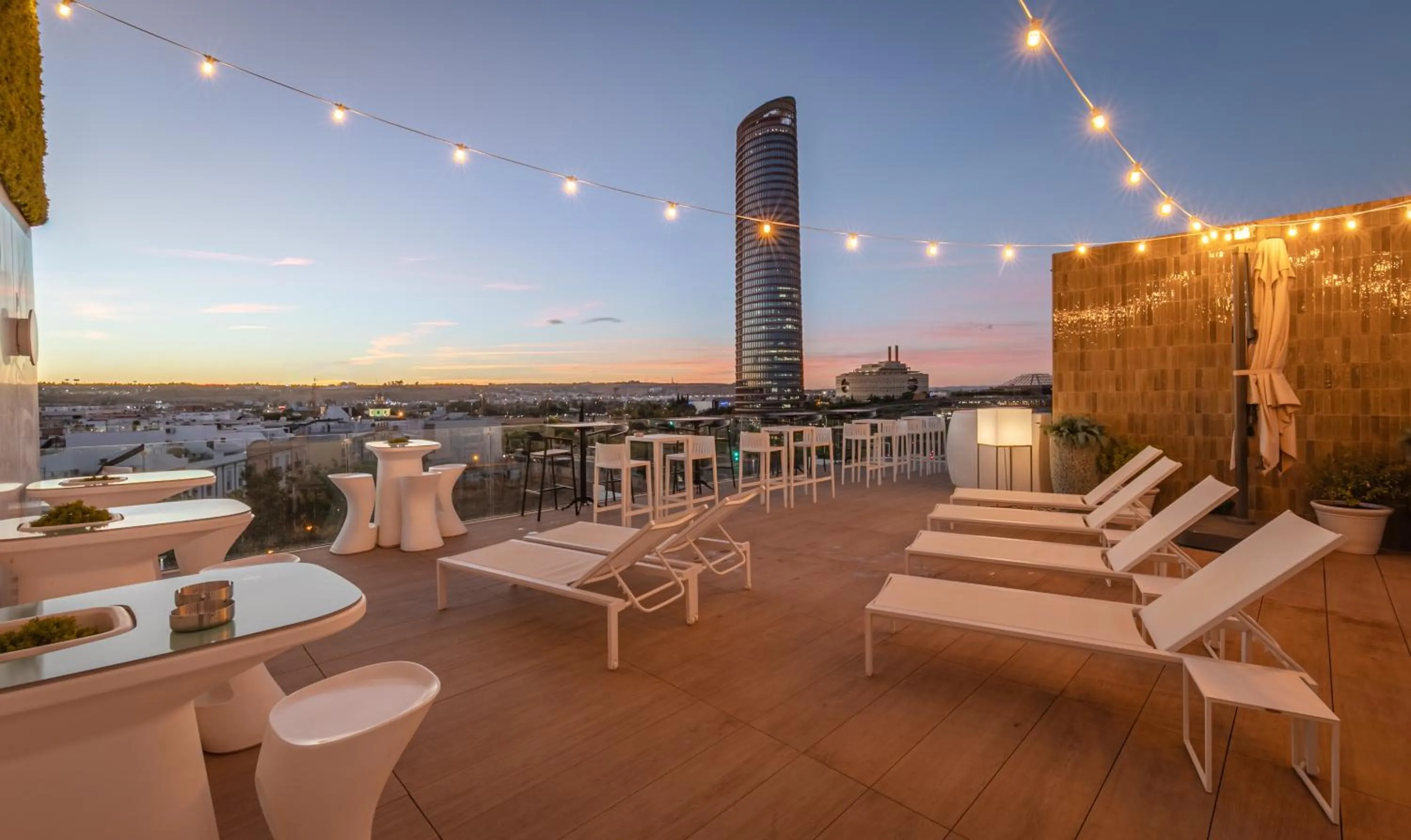 Solarium in Ribera de Triana Hotel