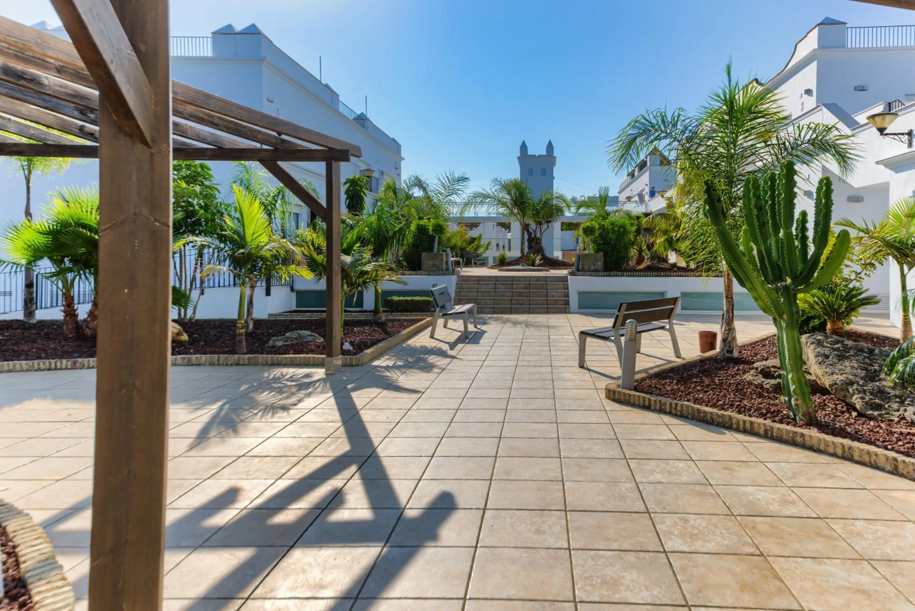 Patio in Apartamentos Piedramar