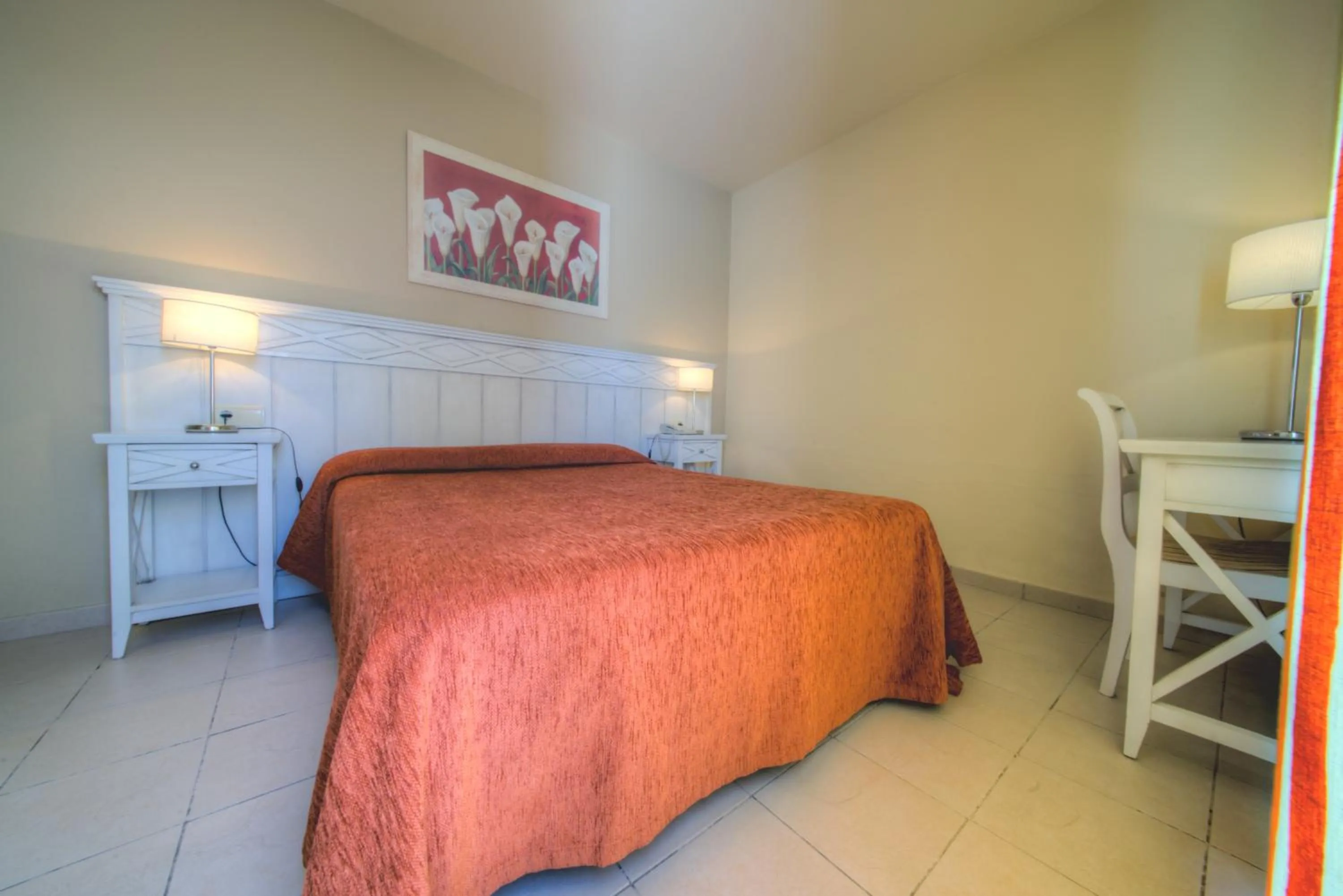 Bedroom, Bed in Apartamentos Piedramar