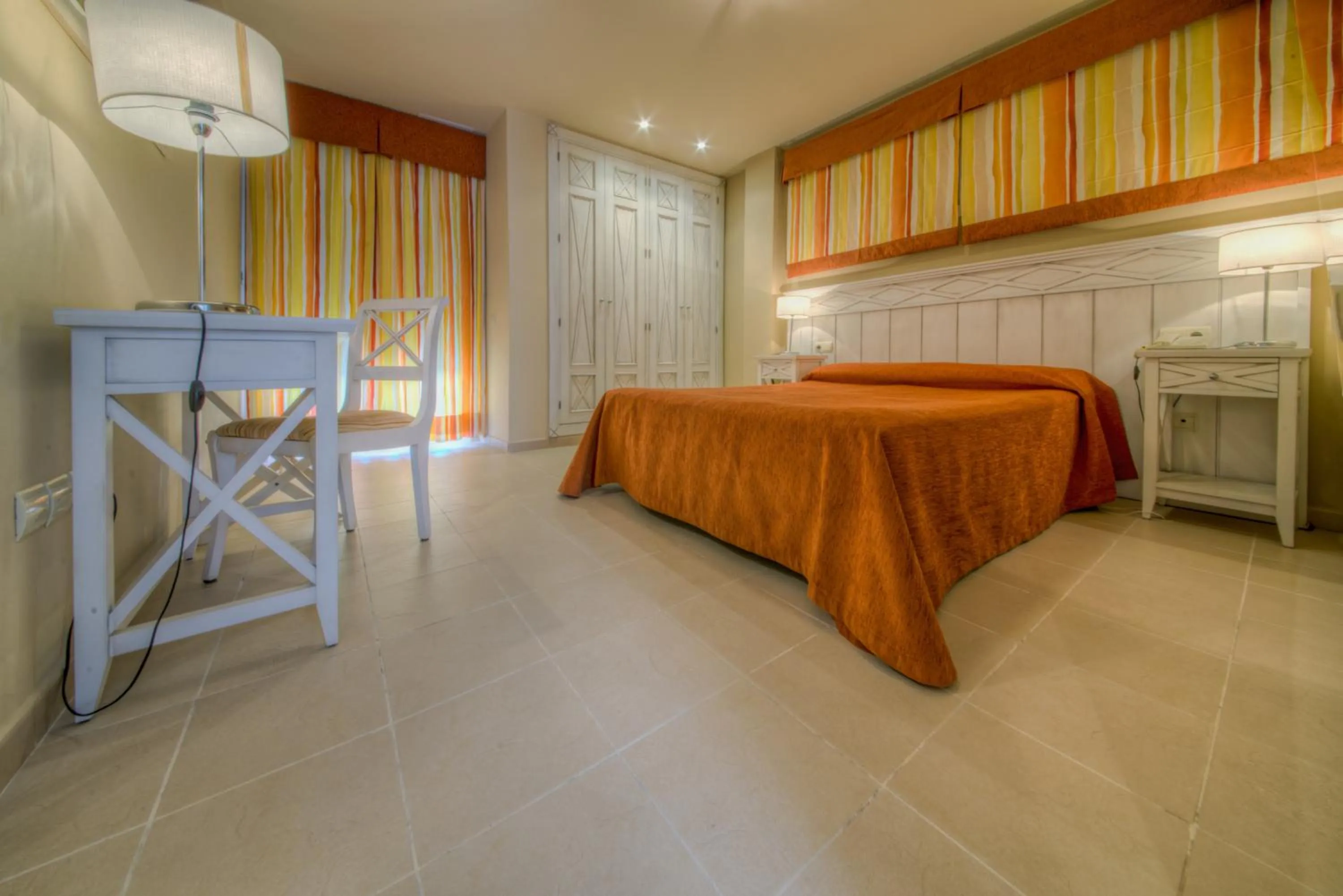 Bedroom, Bed in Apartamentos Piedramar