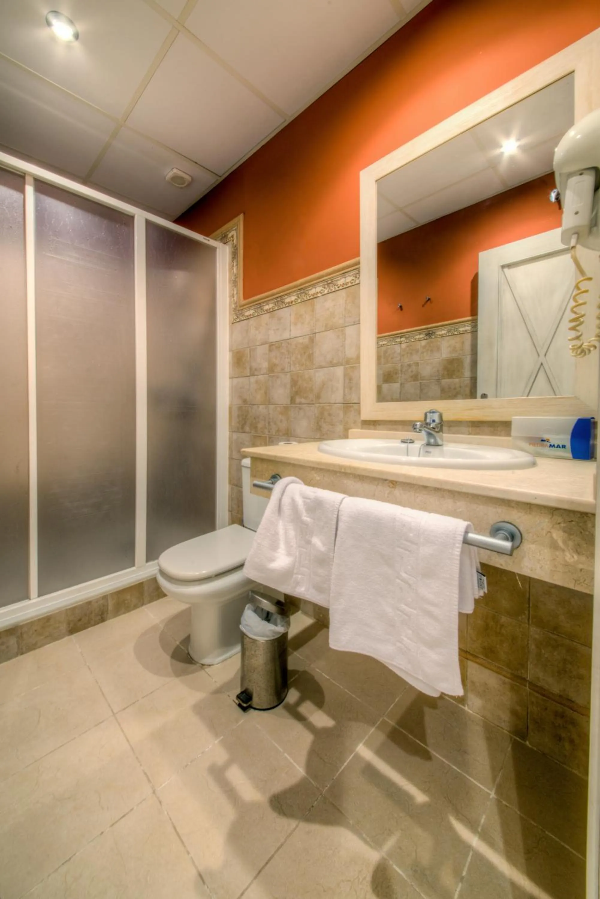 Bathroom in Apartamentos Piedramar