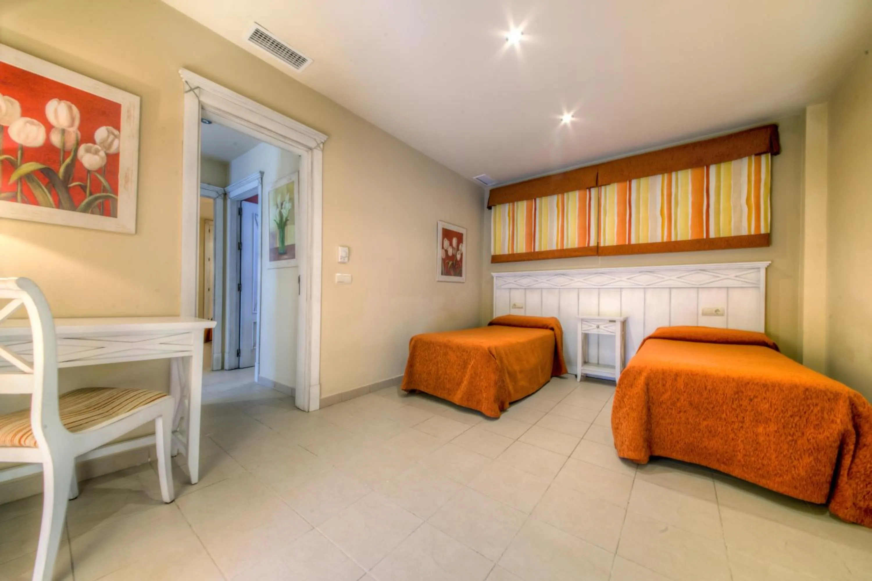 Bedroom, Bed in Apartamentos Piedramar