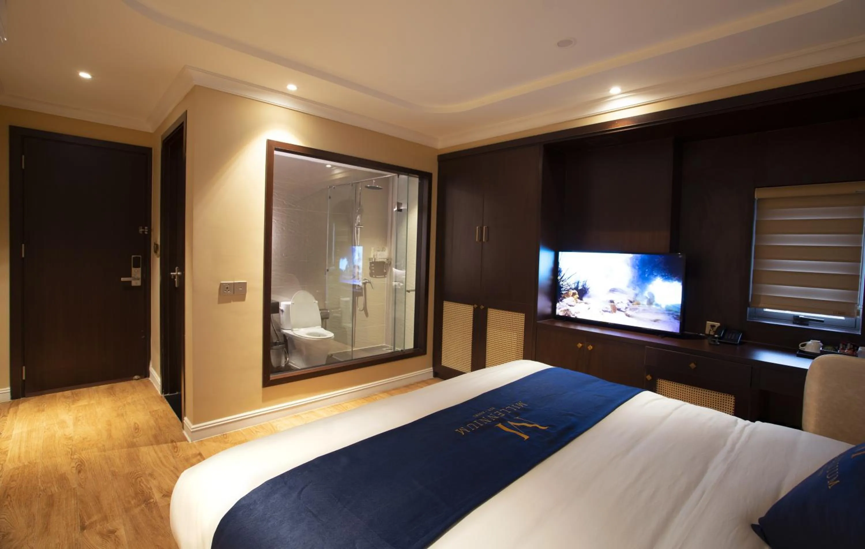 Bedroom, Bed in Millennium Hue Hotel