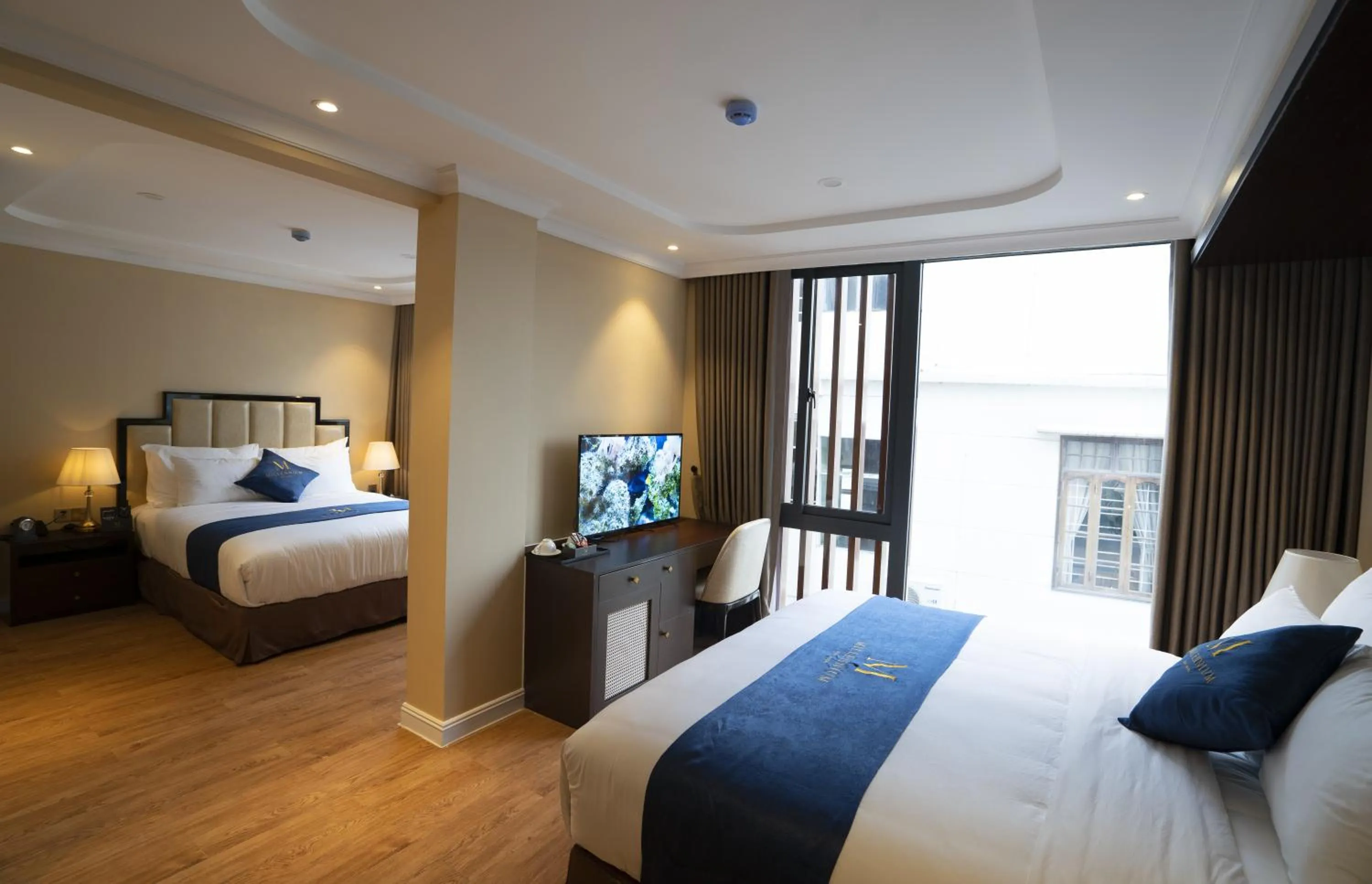 Bedroom, Bed in Millennium Hue Hotel