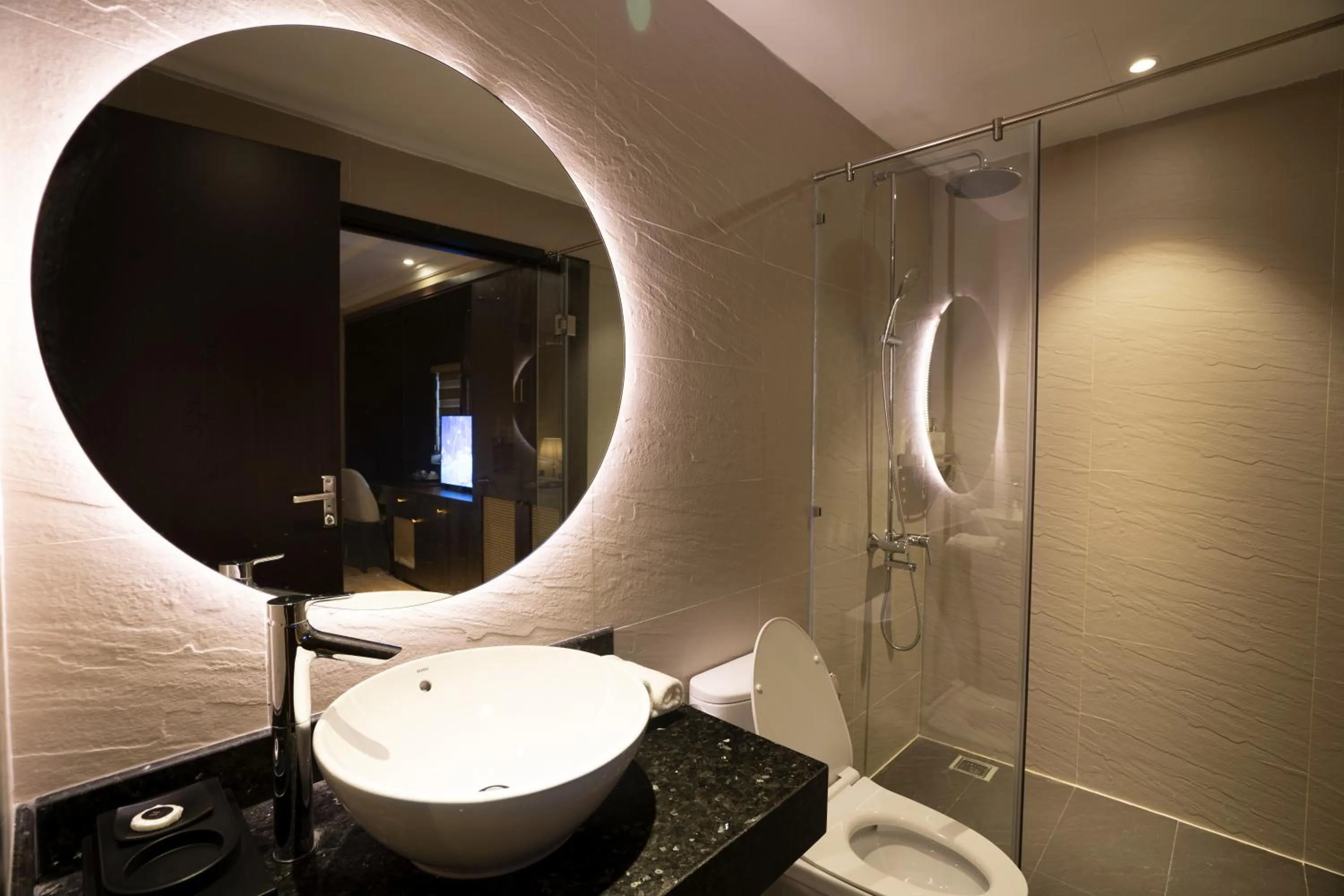 Shower in Millennium Hue Hotel