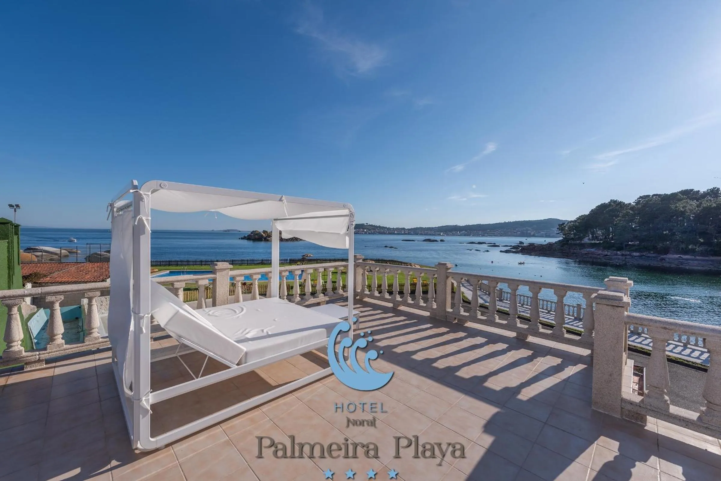 Balcony/Terrace in Hotel Norat Palmeira Playa
