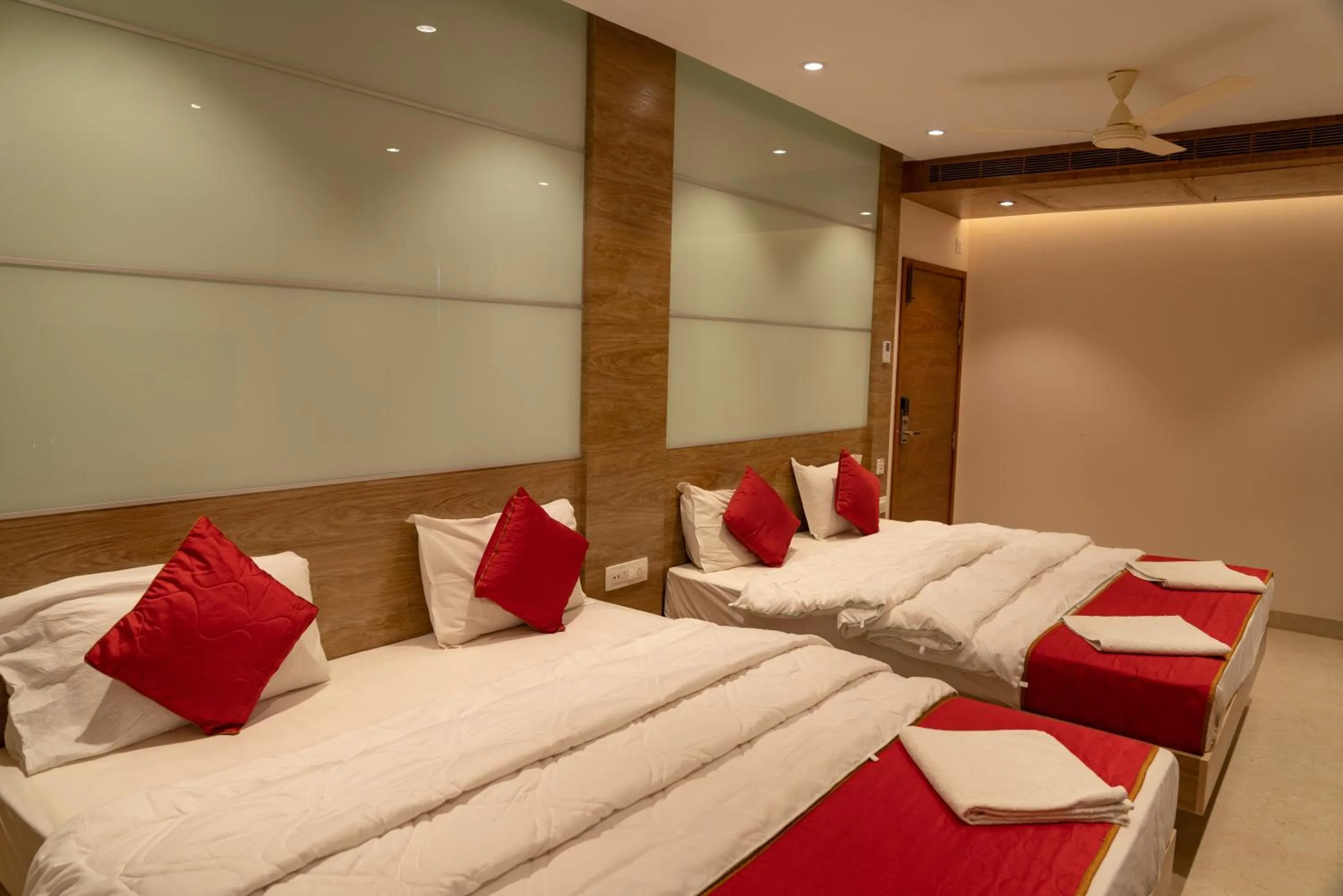 View (from property/room), Bed in The Paradise Hotel - LUXURY STAY