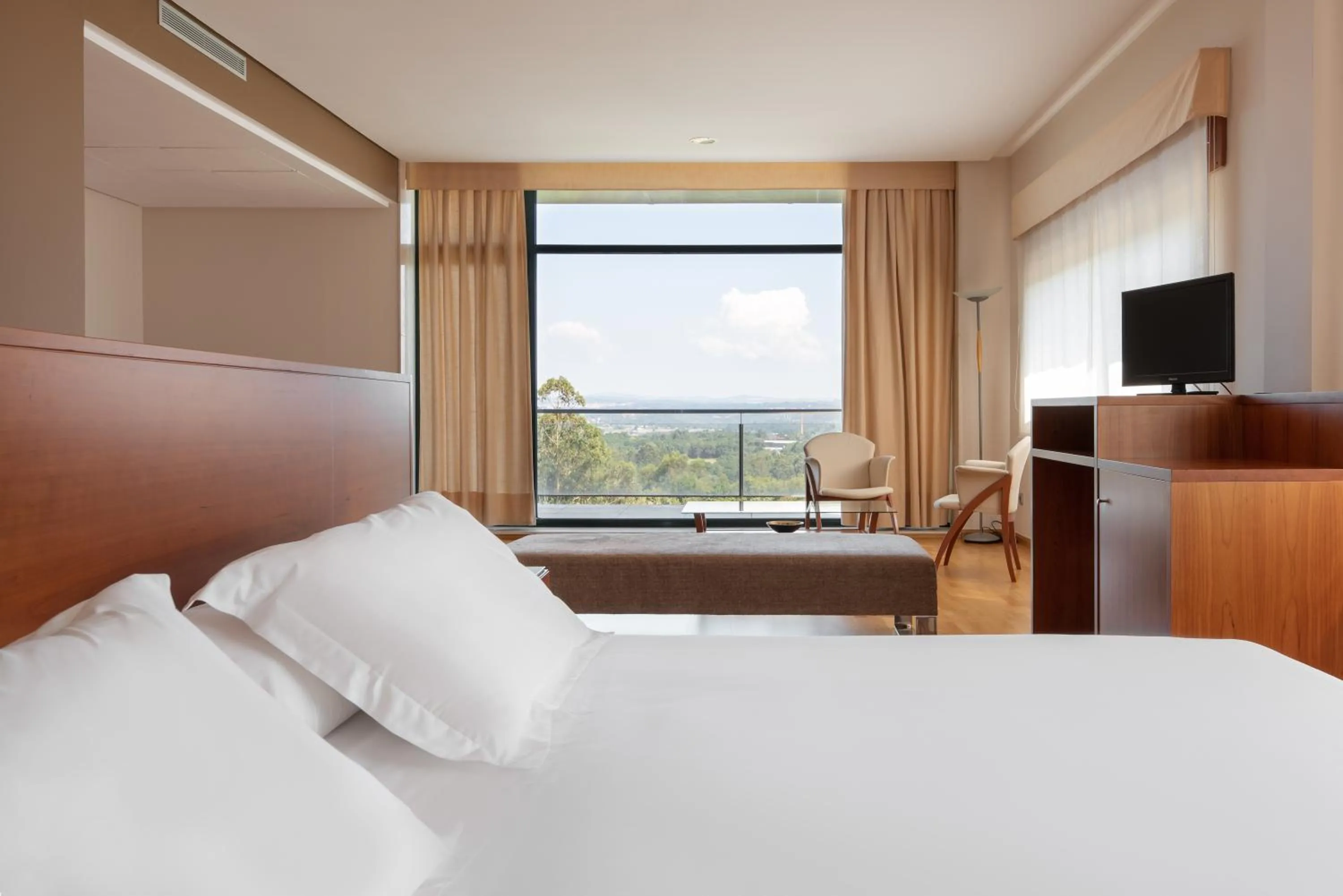 Decorative detail, Bed in Exe Vía Argentum