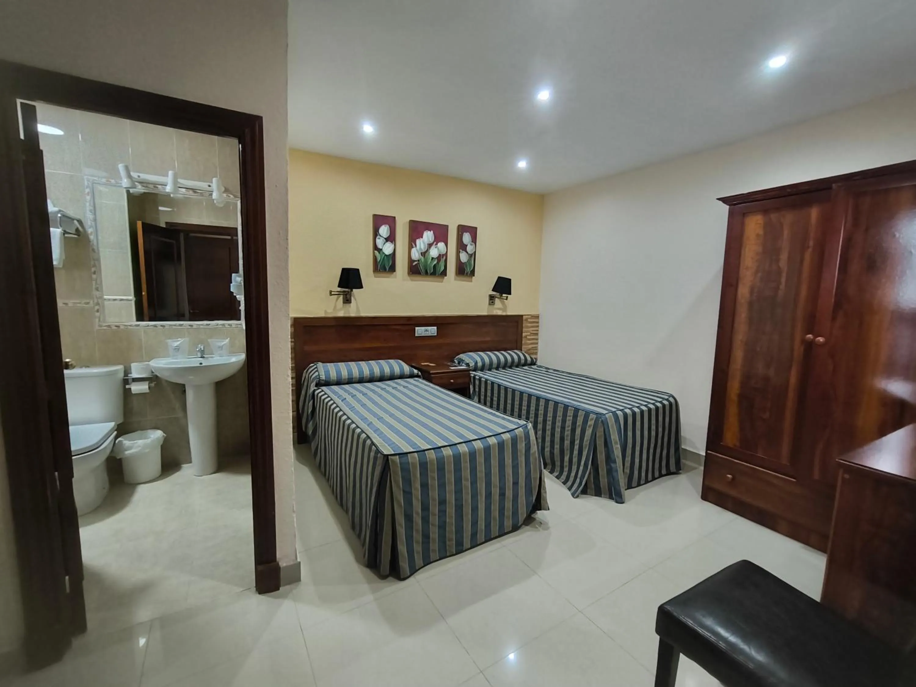 Bed in Hotel Nova Centro