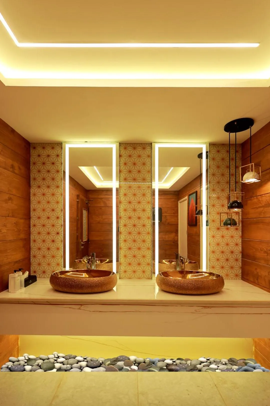 Toilet in Wooden ECR Sea Resort