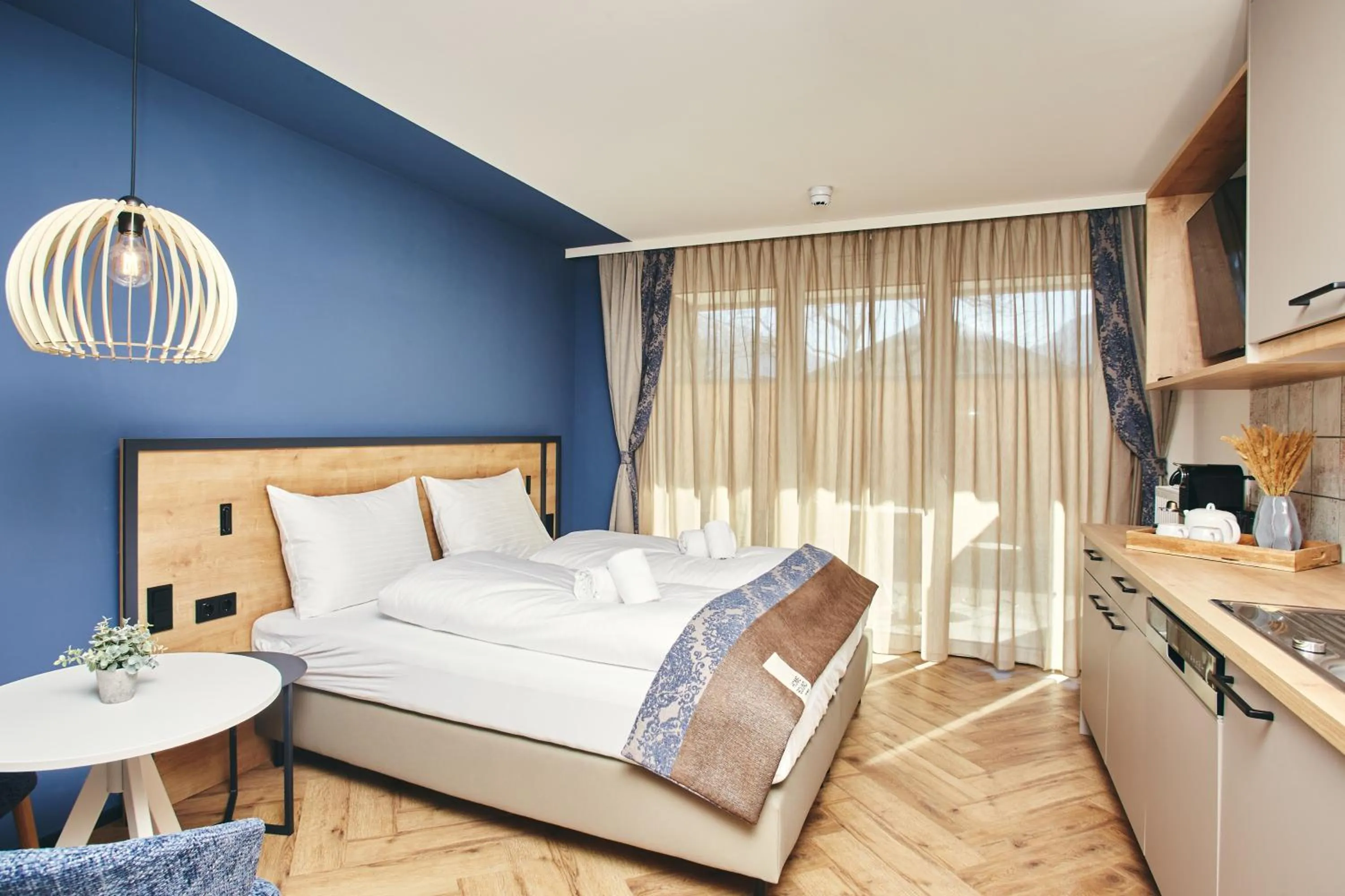 Bed in HOMEBOUND APARTMENTS Bad Goisern - contactless check-in