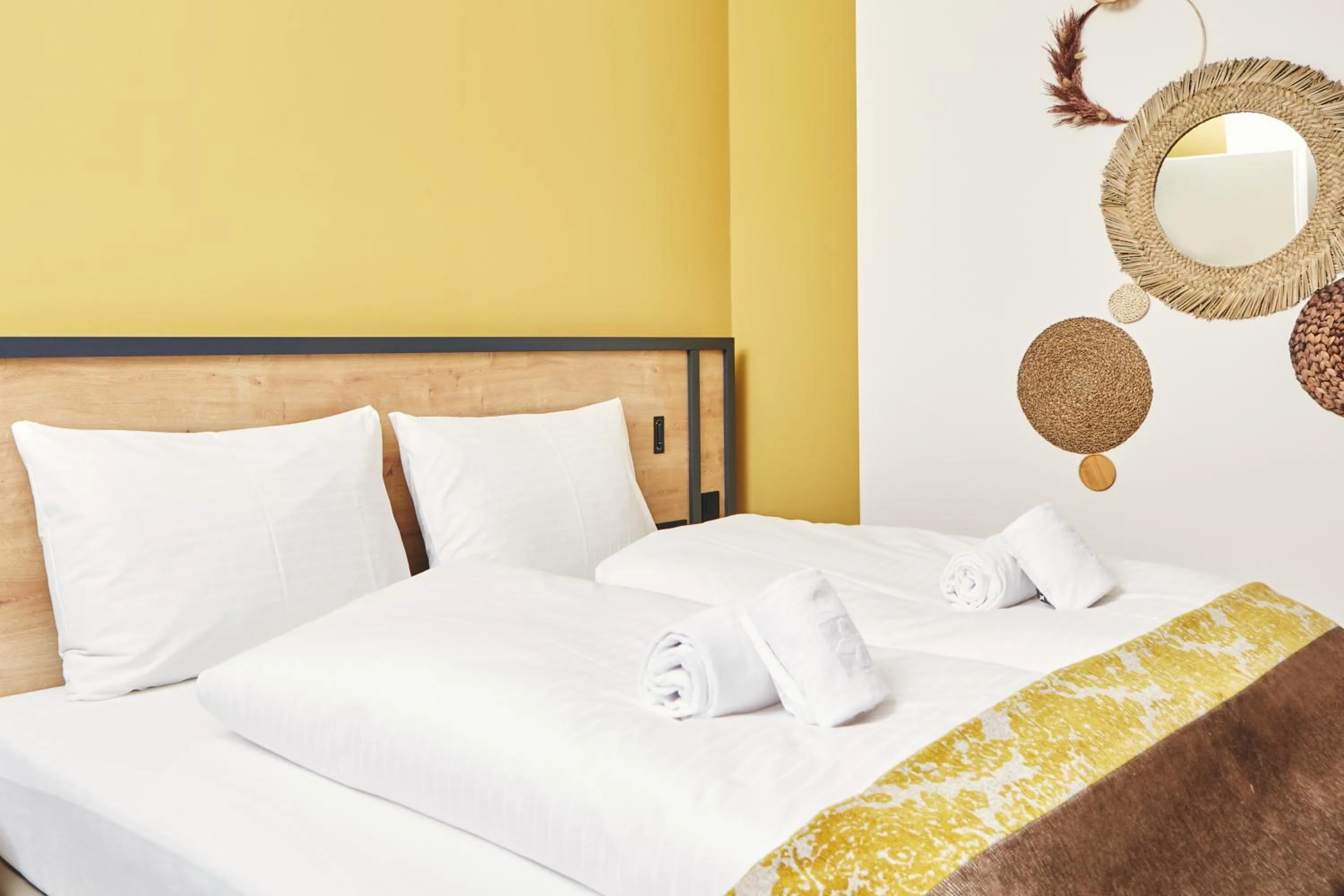 Bed in HOMEBOUND APARTMENTS Bad Goisern - contactless check-in