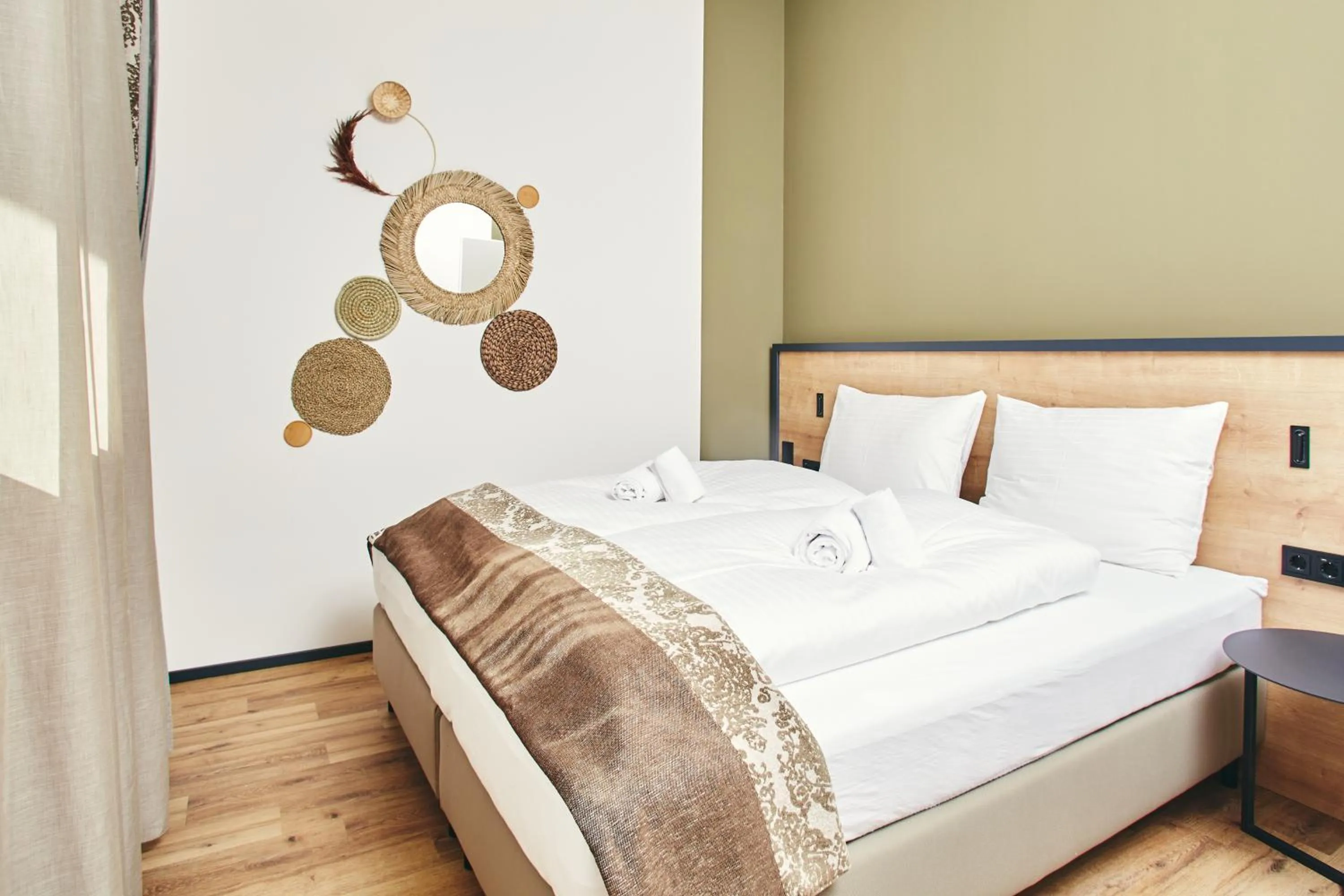 Bed in HOMEBOUND APARTMENTS Bad Goisern - contactless check-in