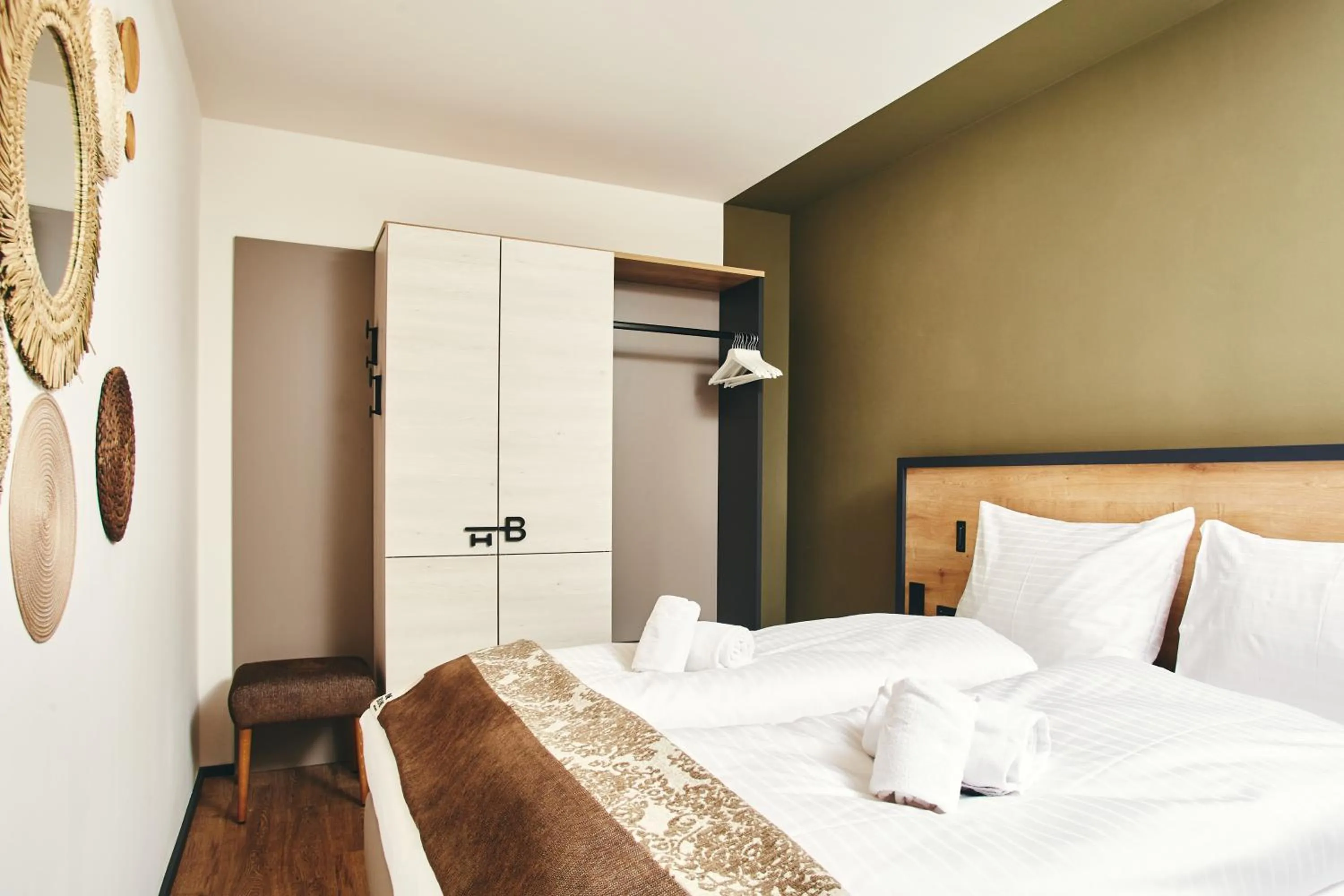 Bed in HOMEBOUND APARTMENTS Bad Goisern - contactless check-in