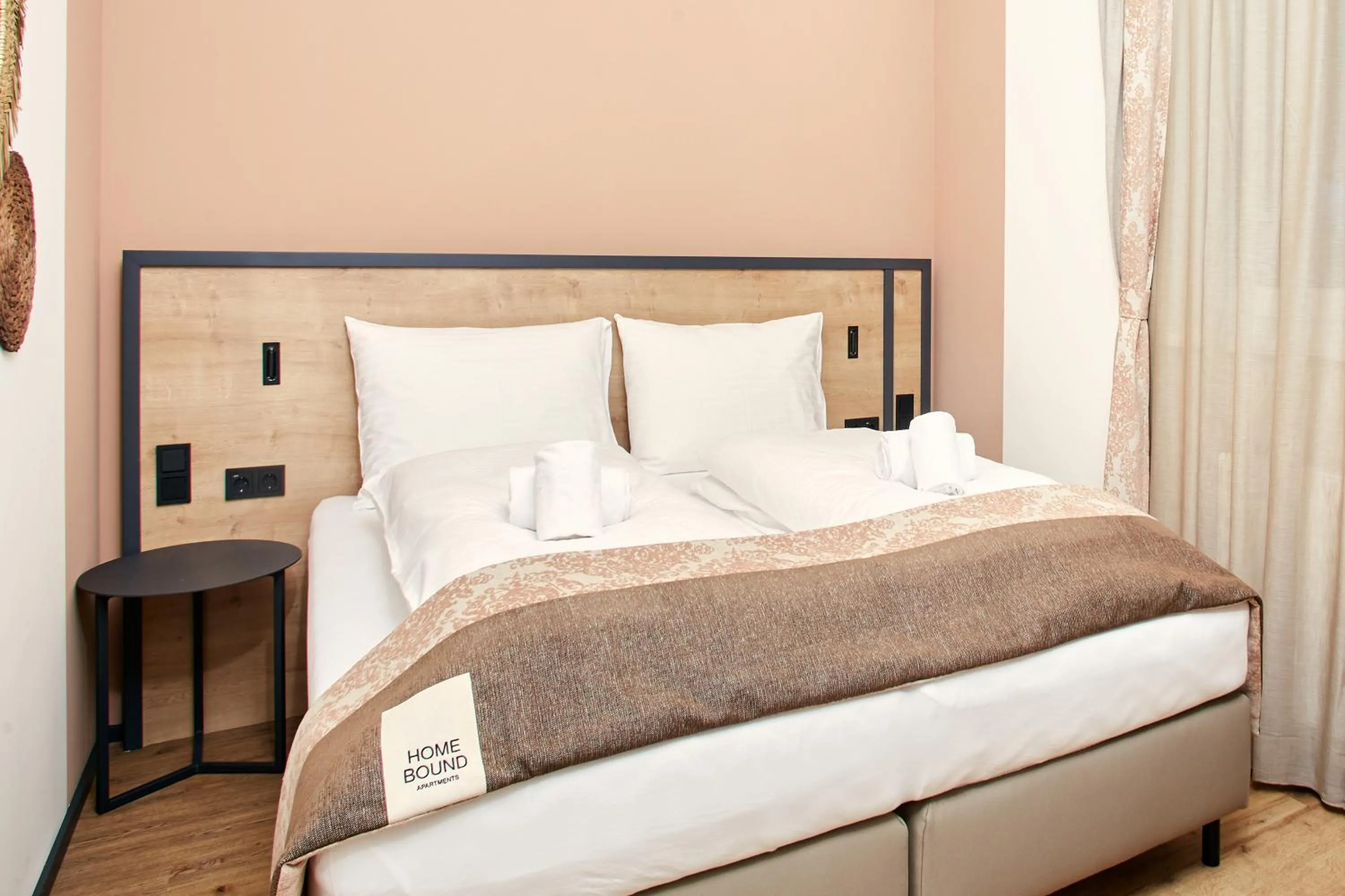 Bed in HOMEBOUND APARTMENTS Bad Goisern - contactless check-in