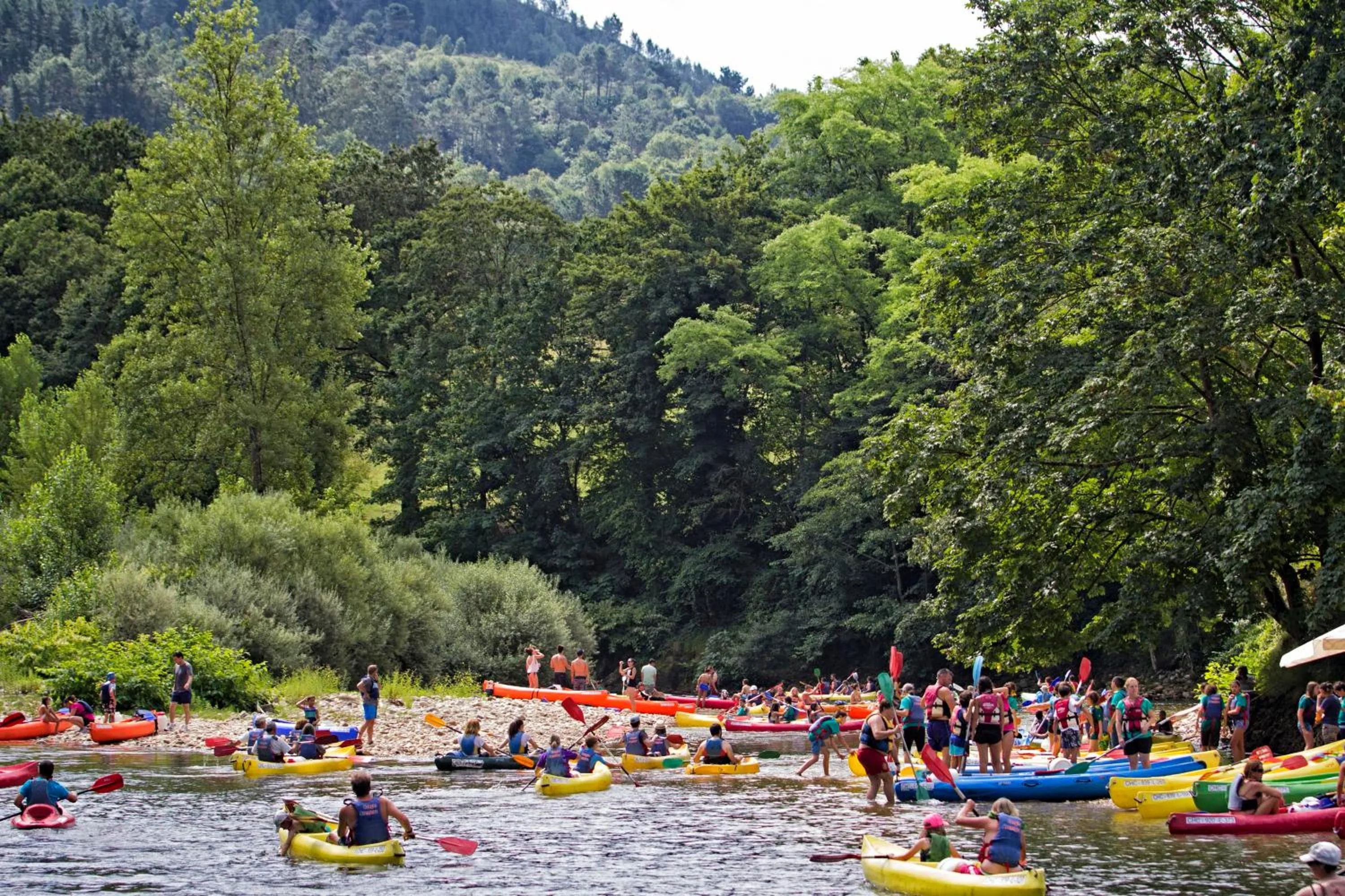 Canoeing in Conjunto Hotelero La Pasera