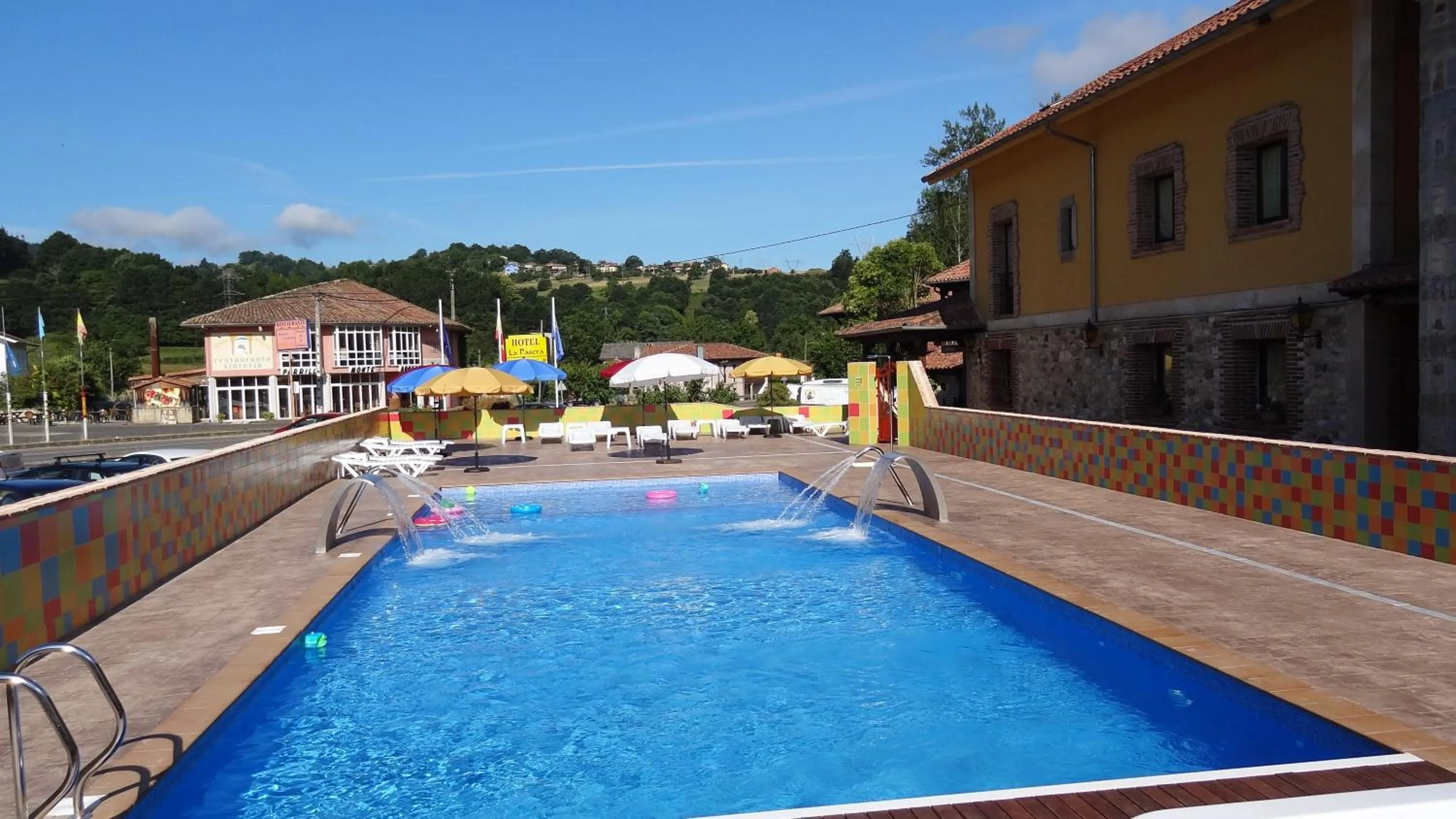 Swimming pool in Conjunto Hotelero La Pasera
