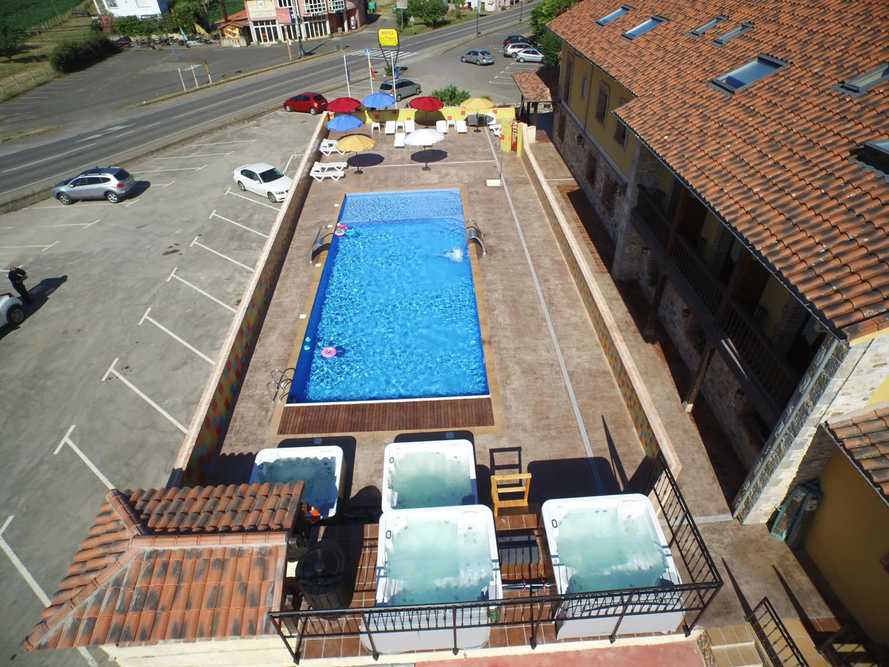Bird's eye view in Conjunto Hotelero La Pasera