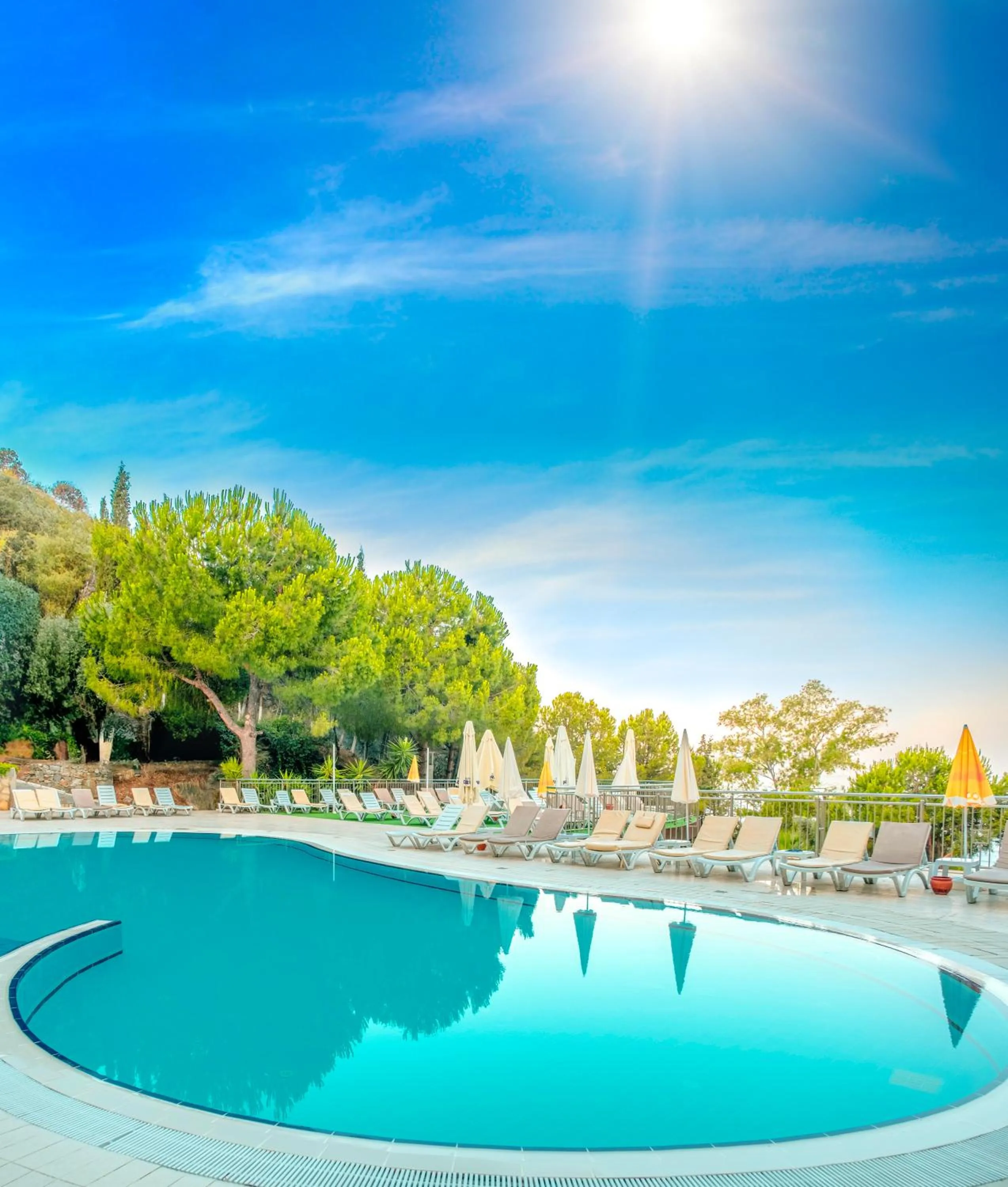 Swimming pool in LADONIA HOTELS ADAKULE