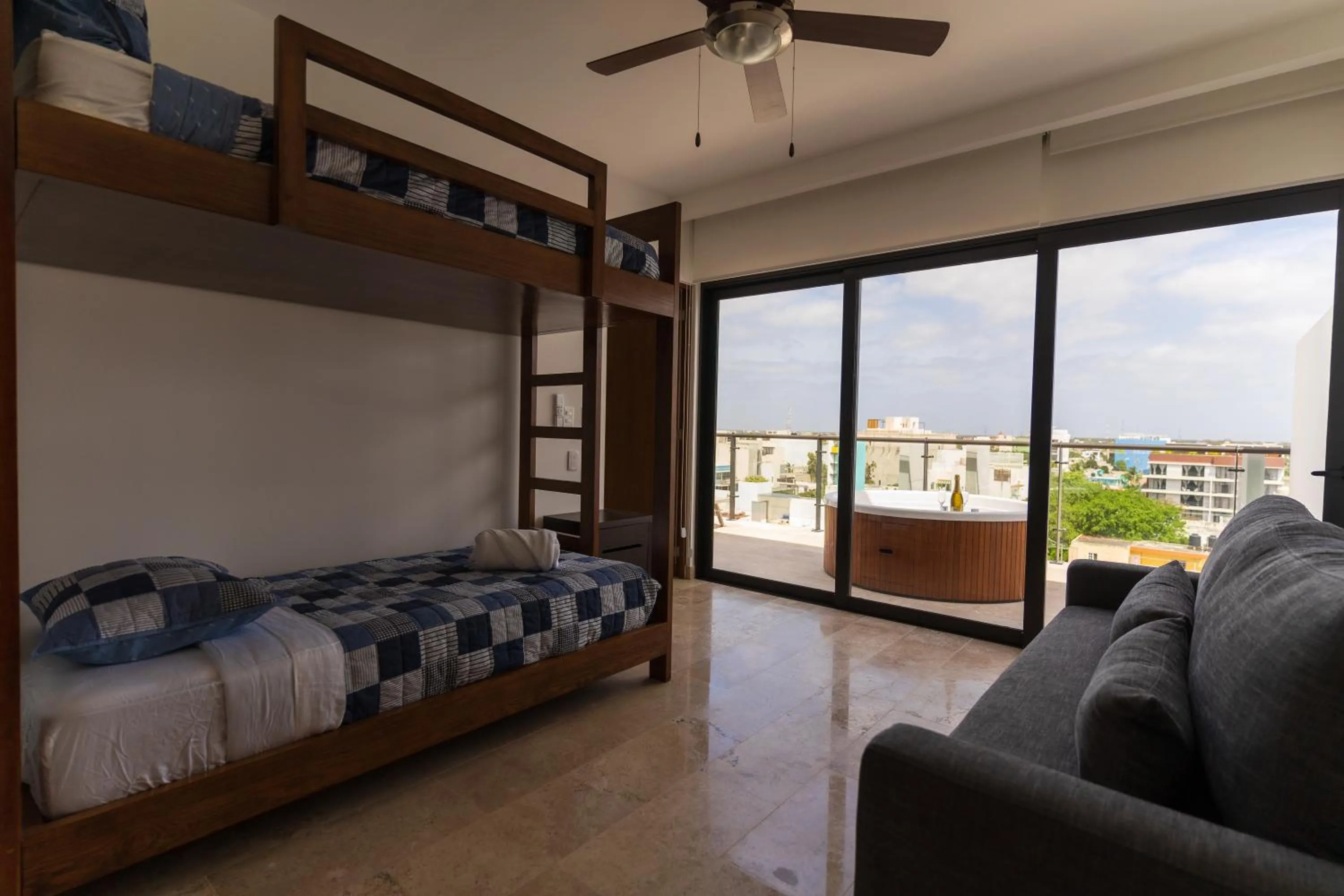 Bed in New & Equipped Apartment Steps From The Beach With Pool Jacuzzi By Yeah
