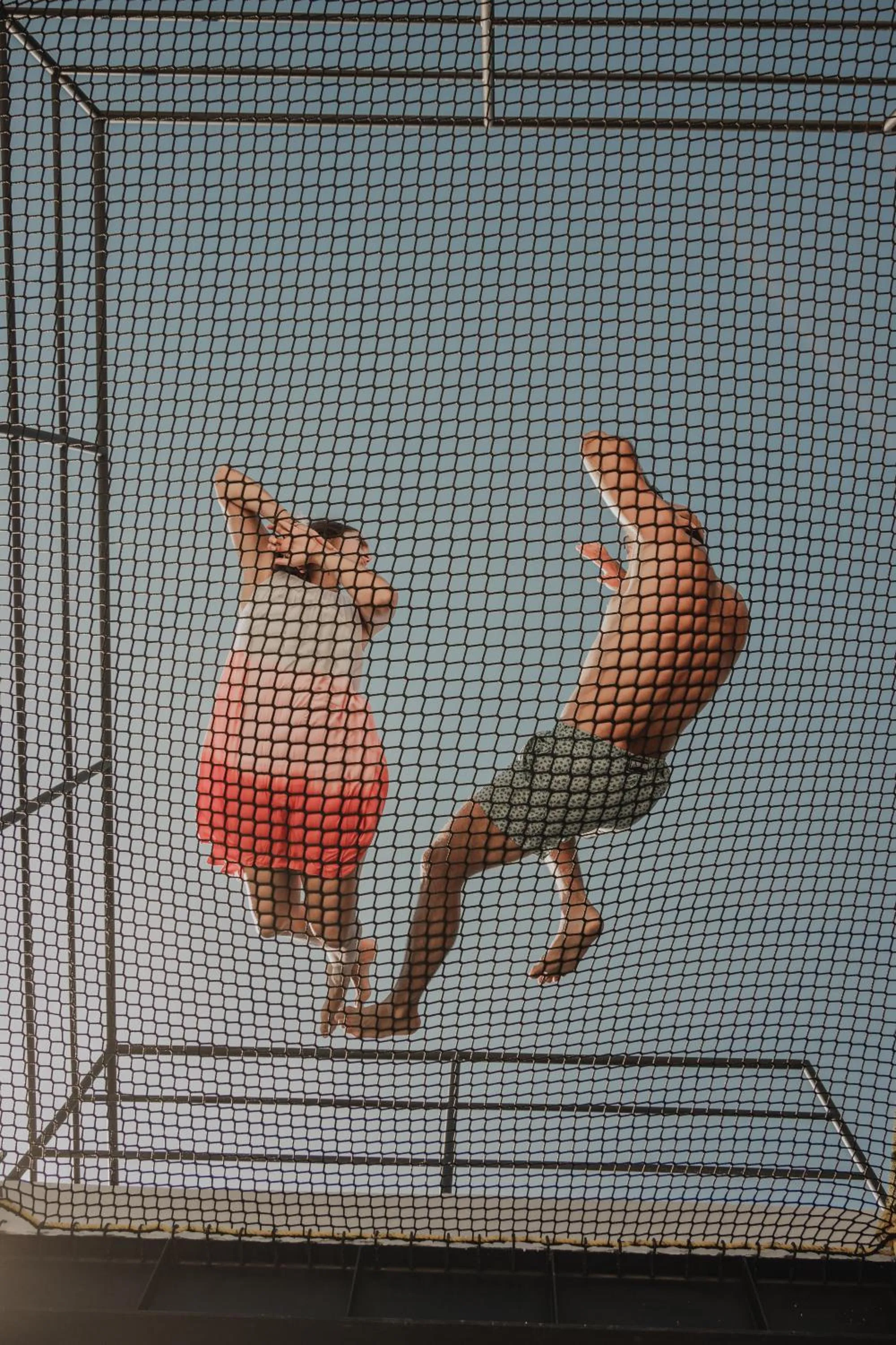 group of guests in Caleta Hostel Rooftop & Pool