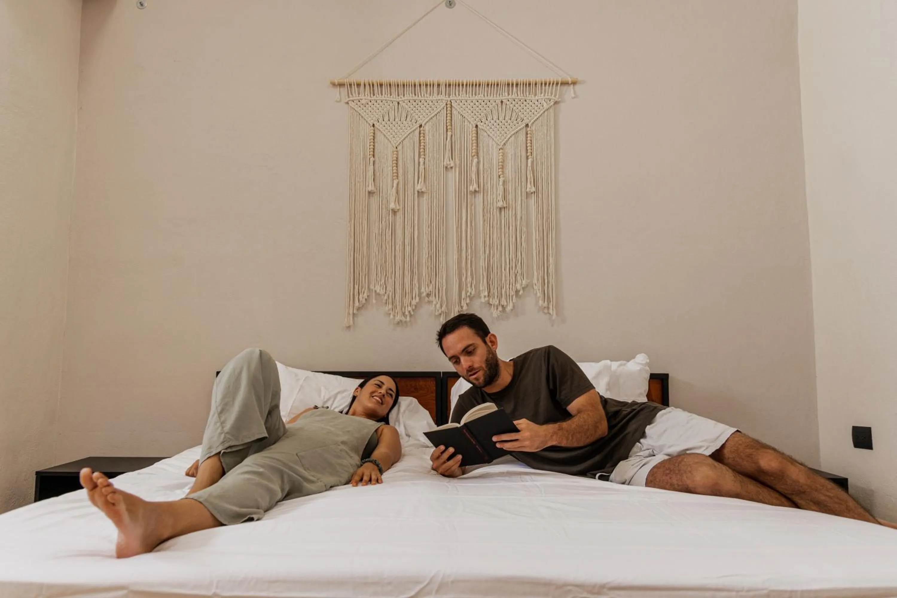 Bed in Caleta Hostel Rooftop & Pool