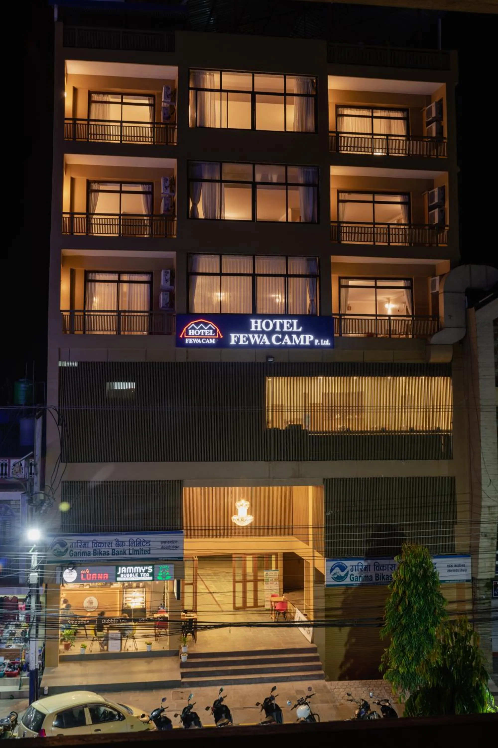 Property building in Hotel Fewa Camp