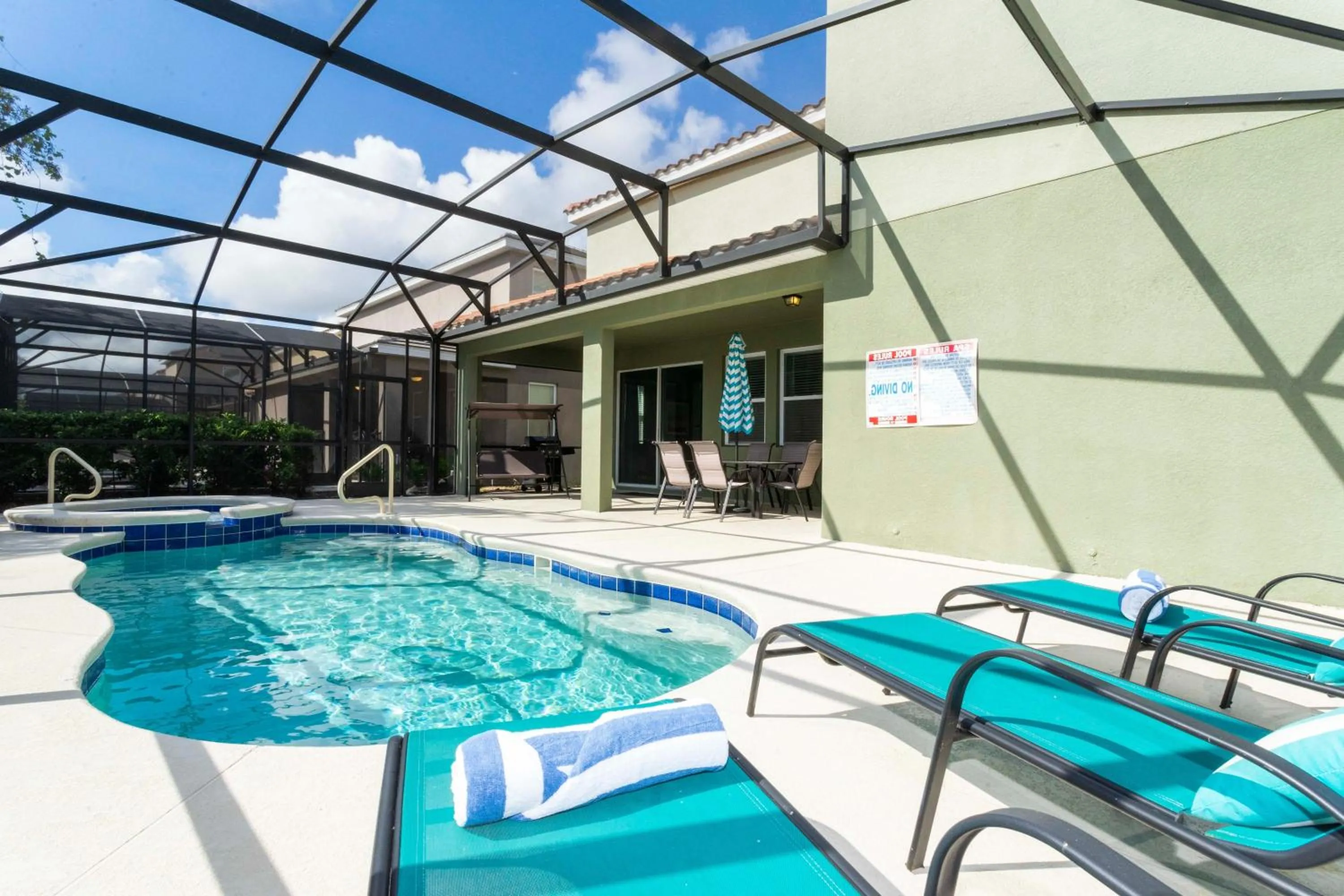 Marvelous 7 Bd w/ Pool Close to Disney @ Solterra 6086