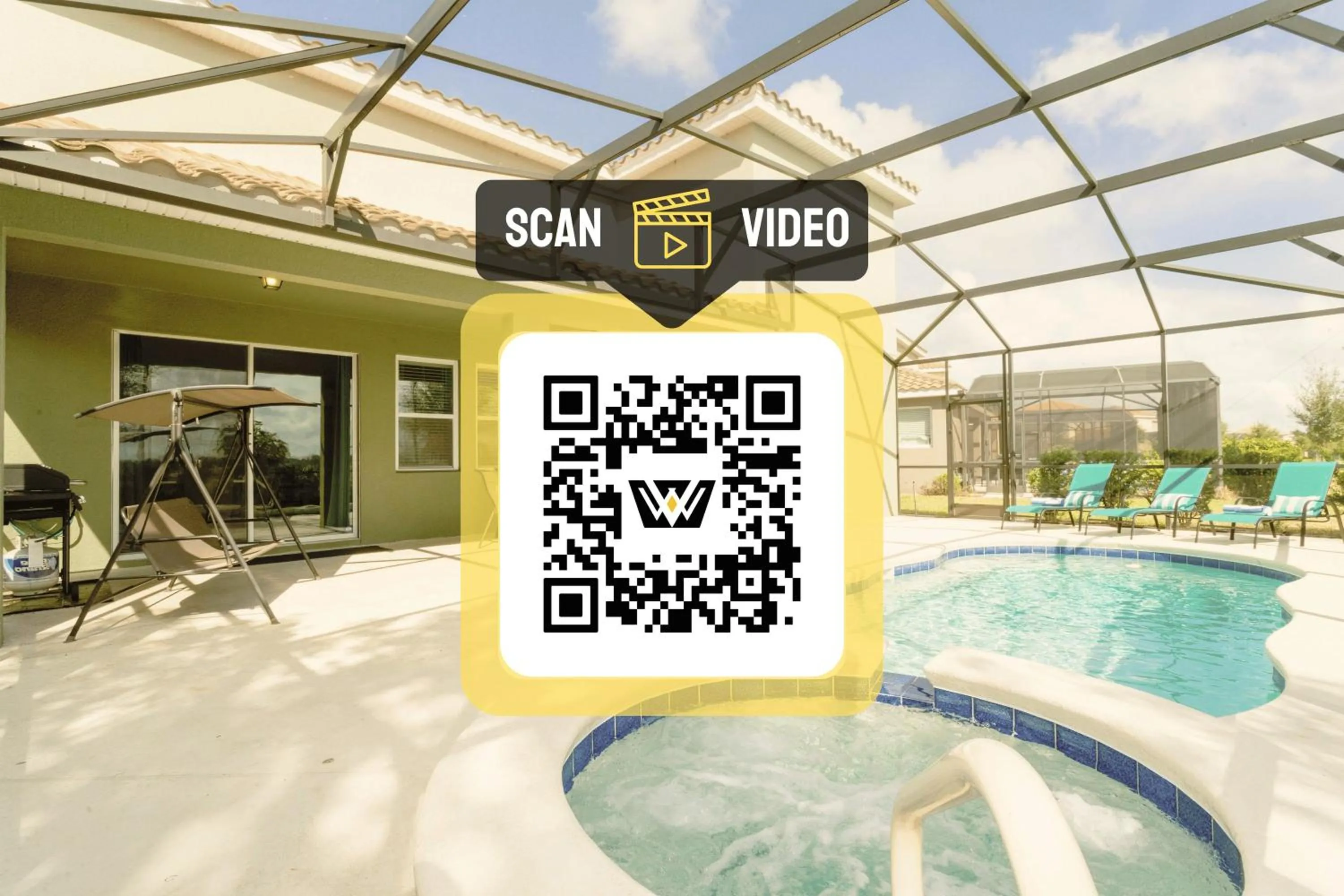 Marvelous 7 Bd w/ Pool Close to Disney @ Solterra 6086