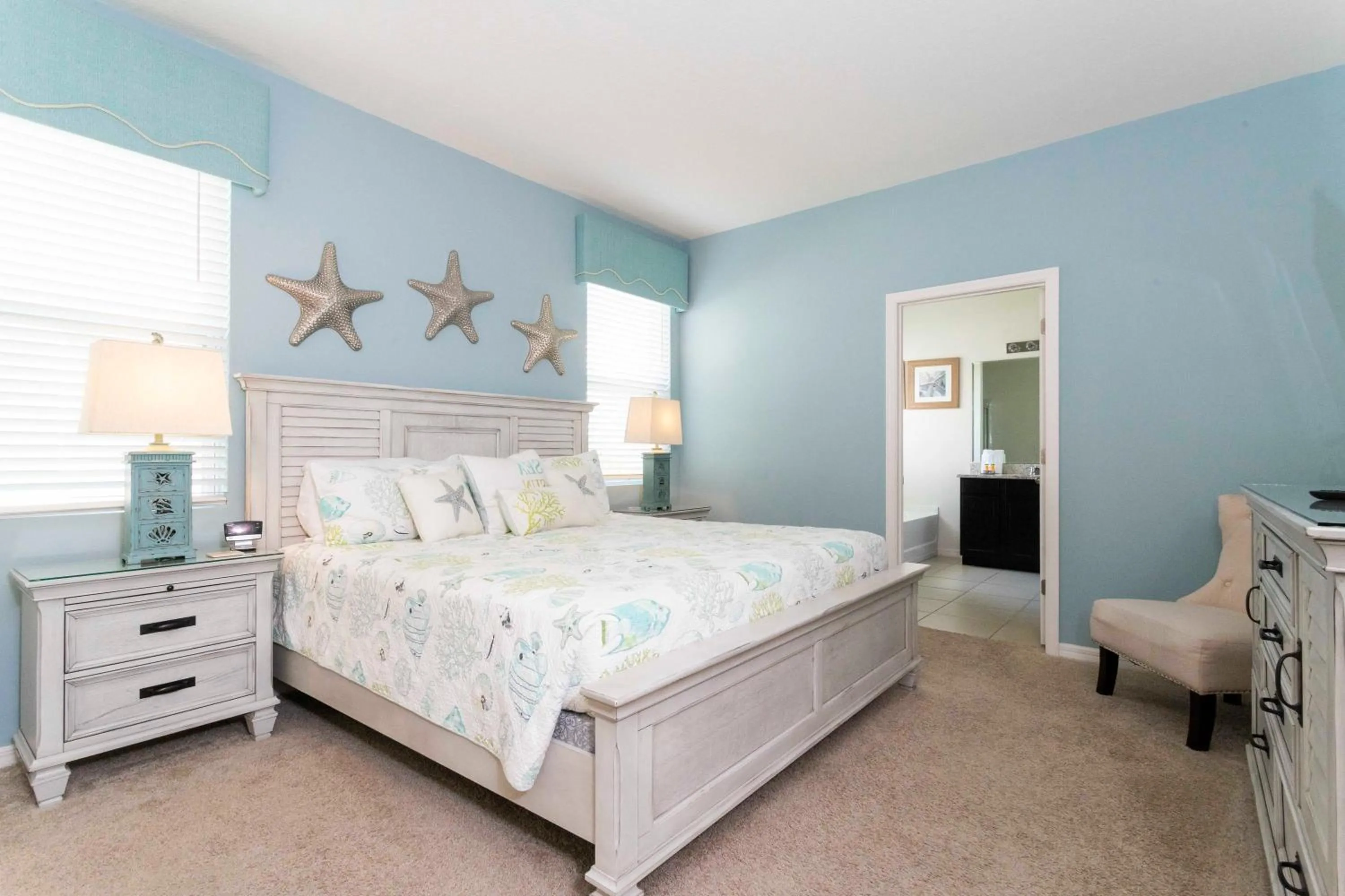 Bed in Marvelous 7 Bd w/ Pool Close to Disney @ Solterra 6086