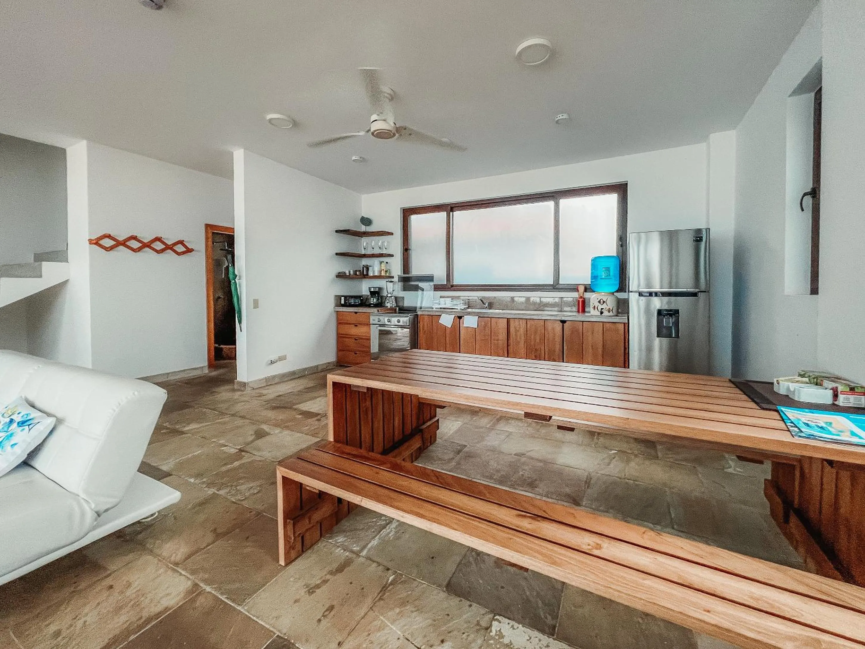 Bed in Mi Playa Galapagos Beachfront Apartments