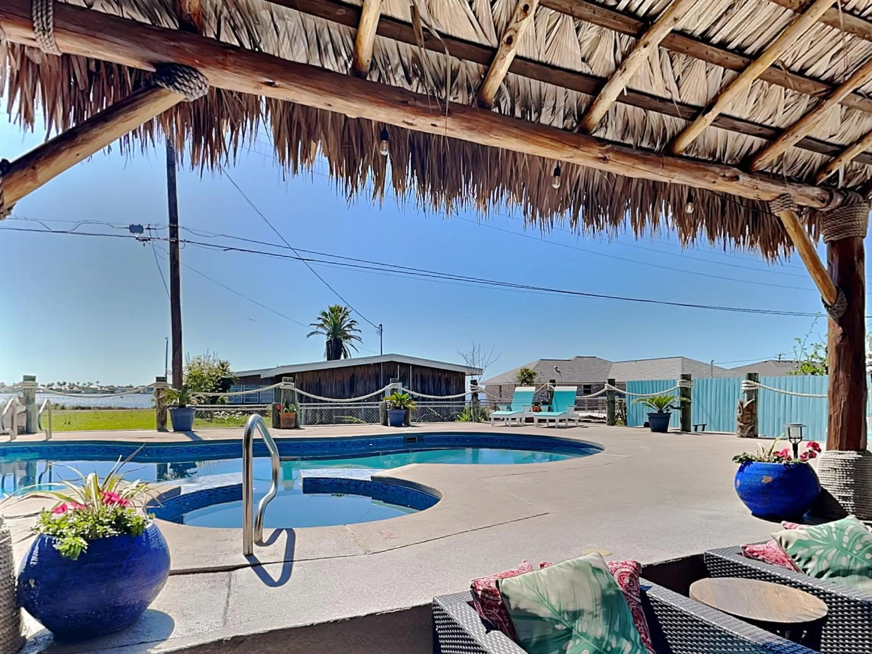 Property building in Texas Tiki