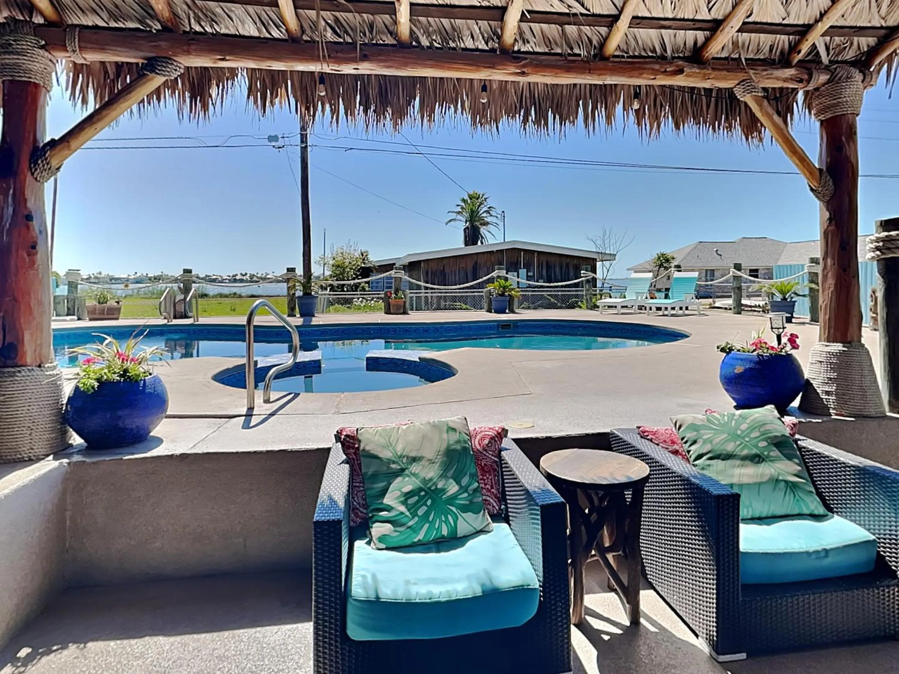 Property building in Texas Tiki