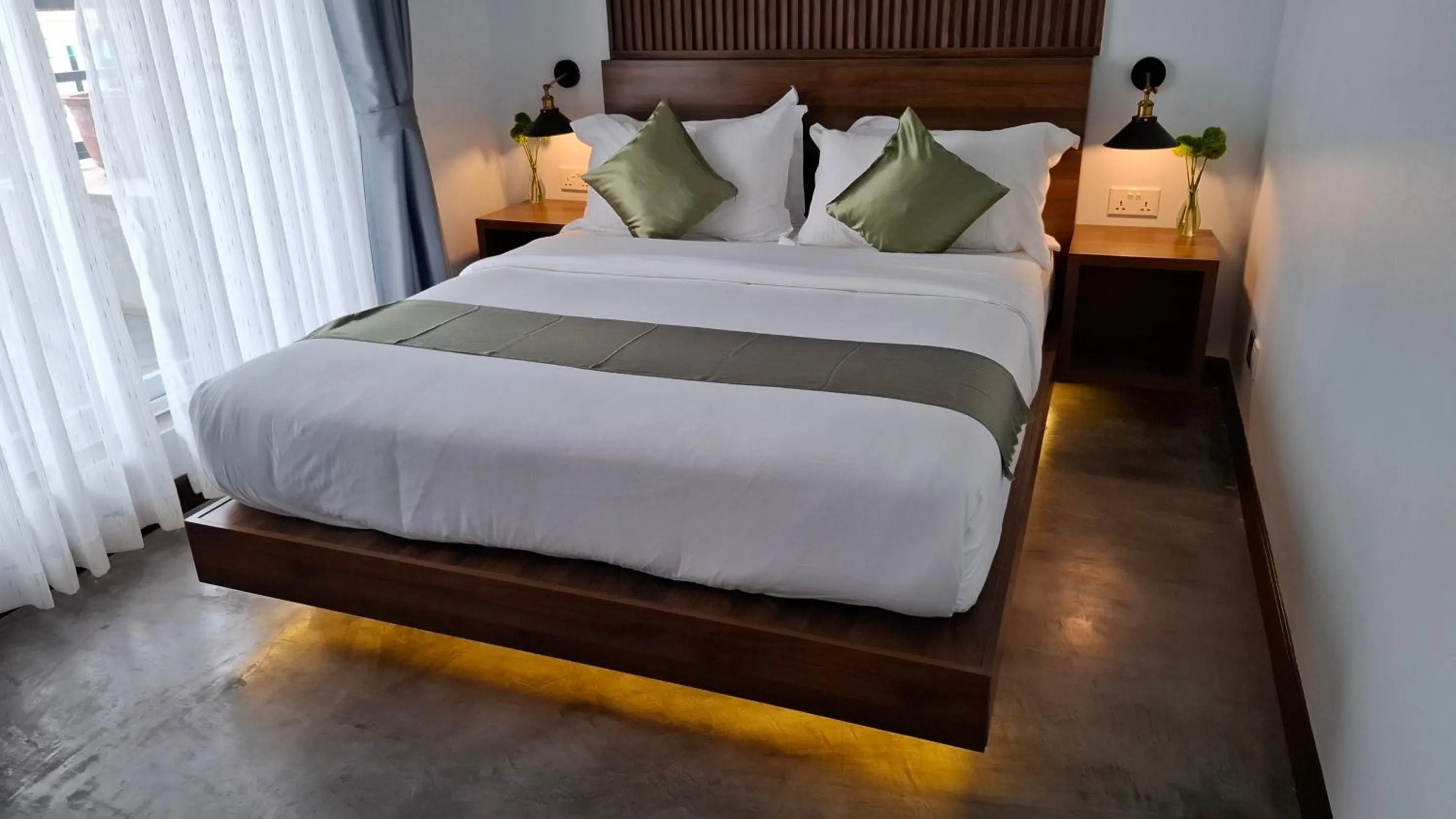 Bed in Sok Hotel And Coffee Siem Reap