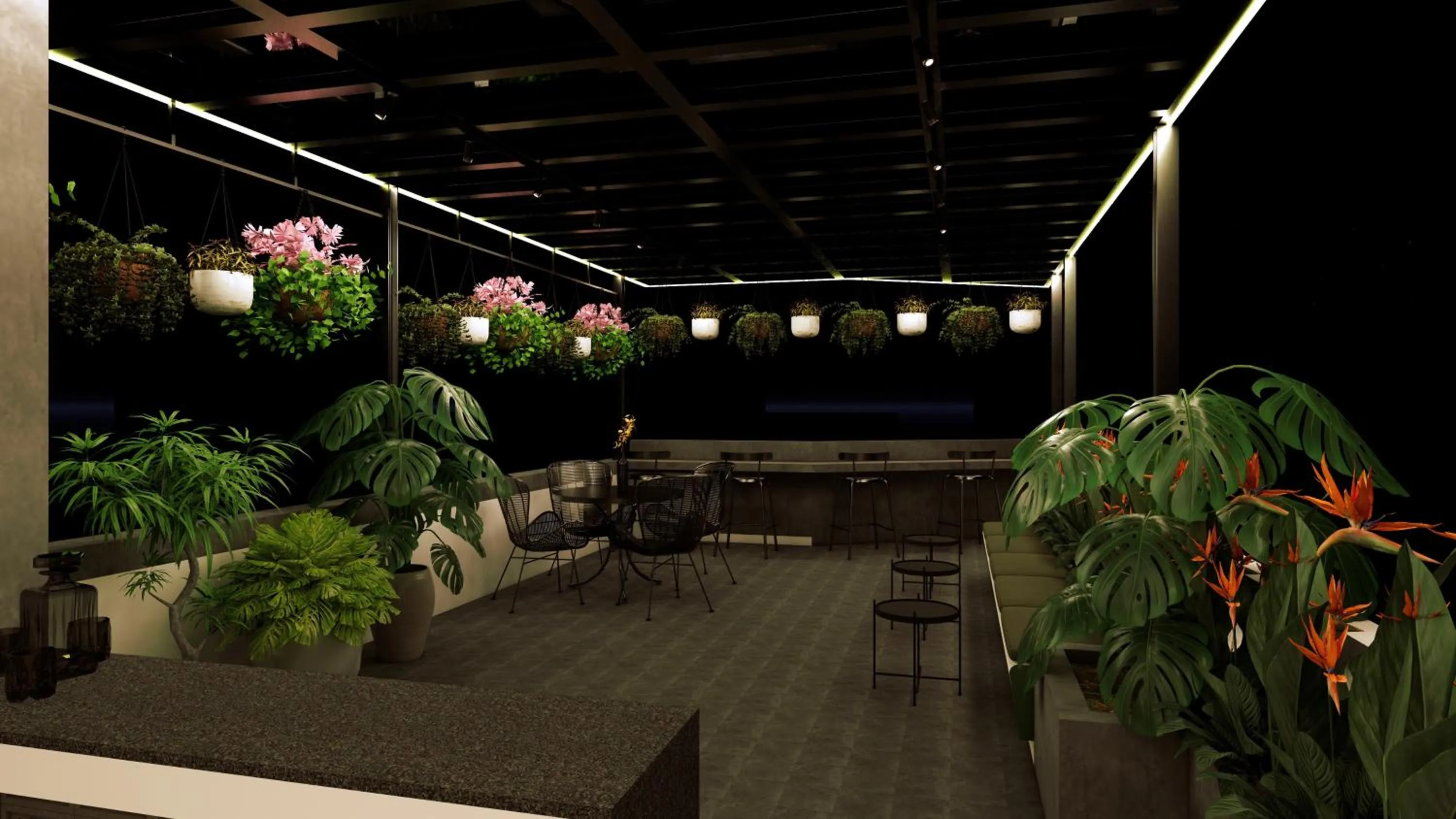 Patio in Sok Hotel And Coffee Siem Reap