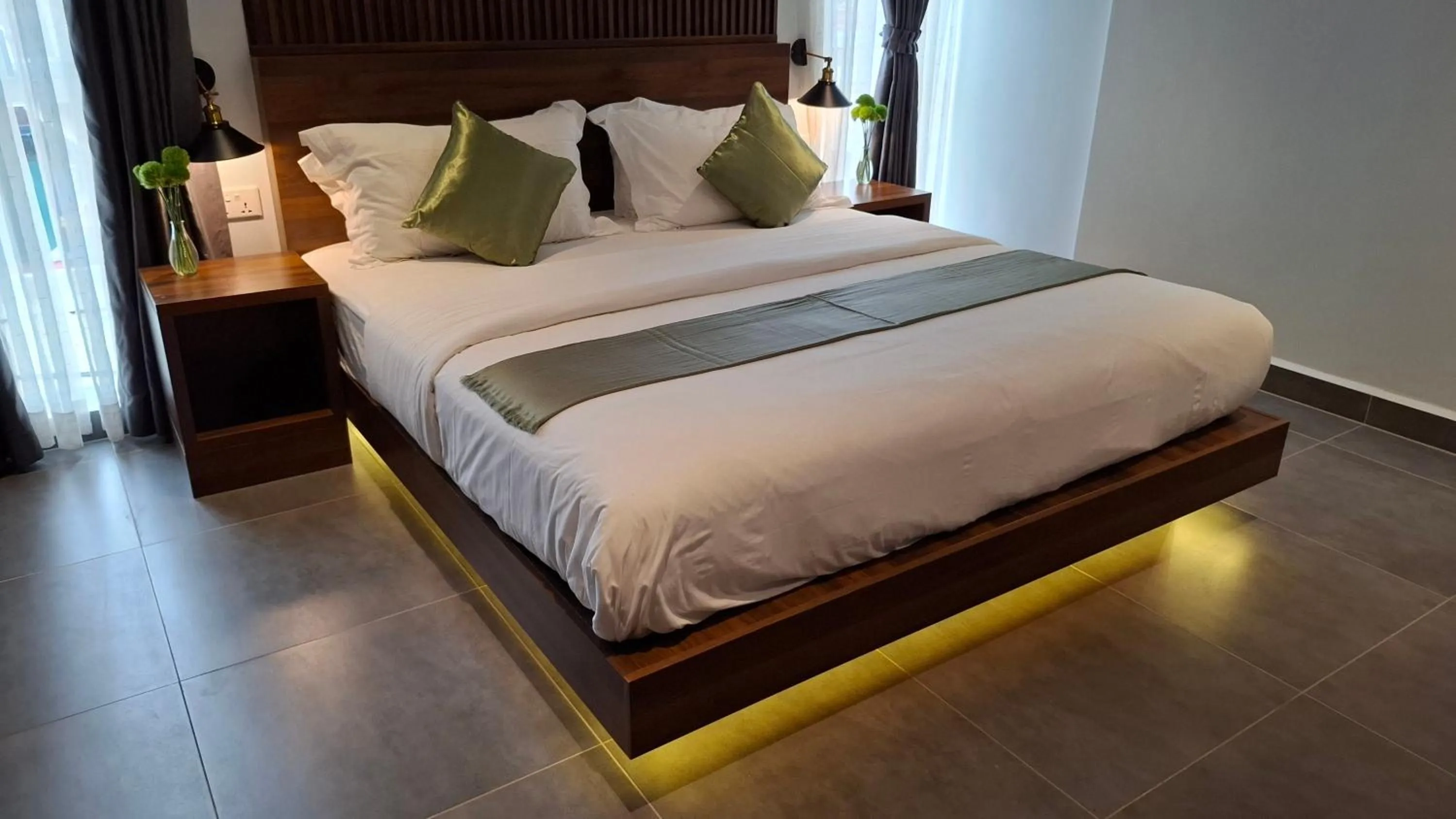 Bed in Sok Hotel And Coffee Siem Reap