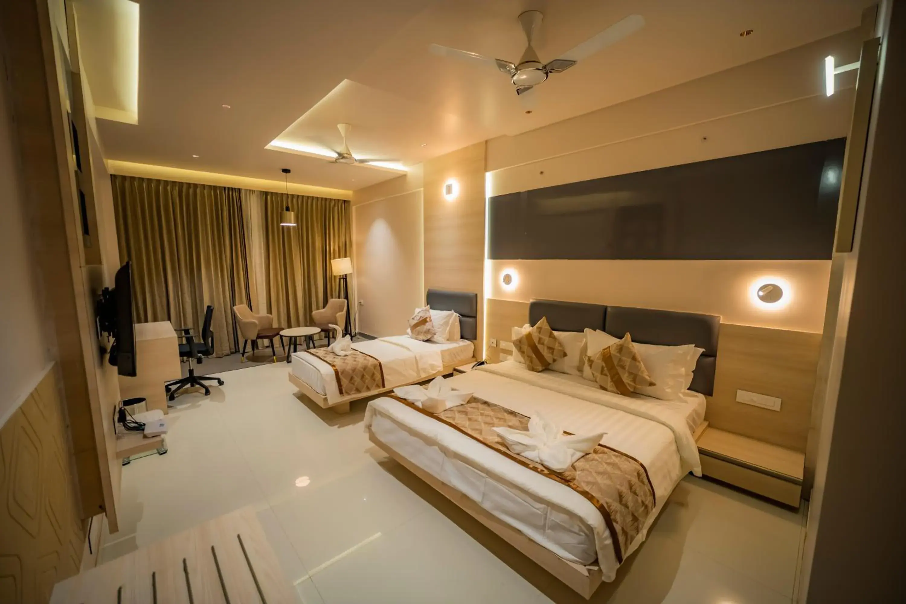 Family Room - single occupancy in Kyriad Prestige Ilkal Family Room - single occupancy in Kyriad Prestige Ilkal