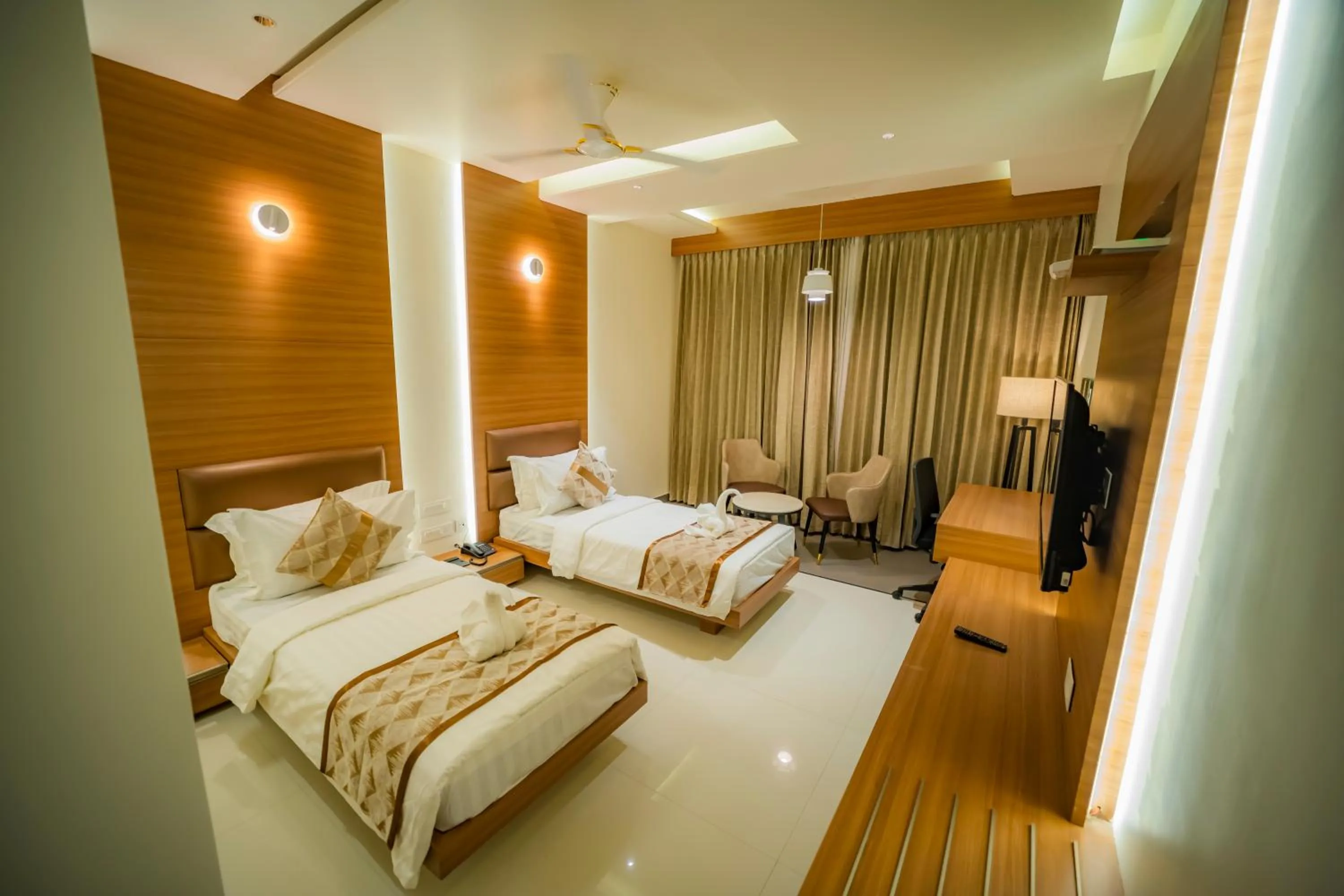 Bed in Kyriad Prestige Ilkal