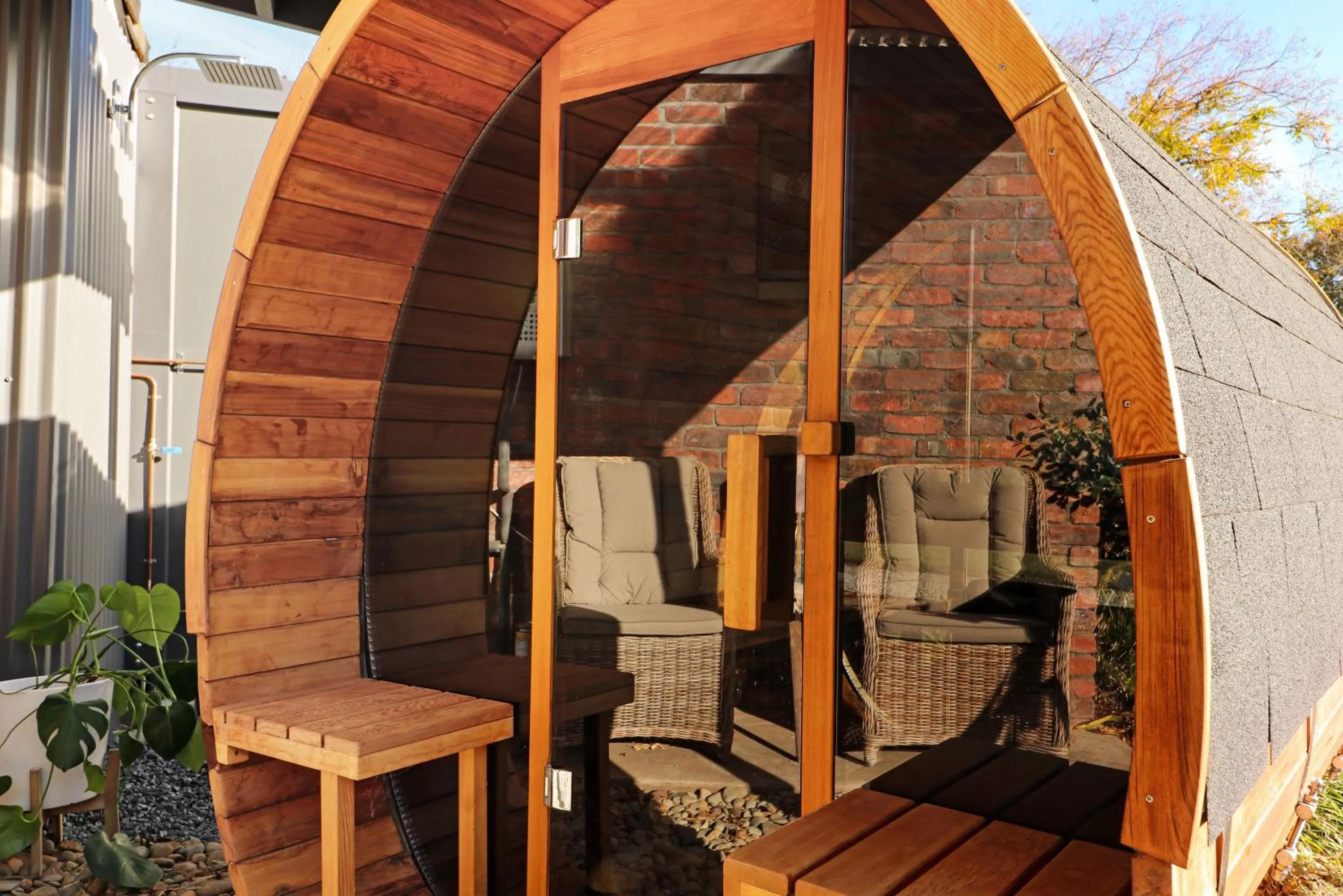 Sauna in Greenvale Holiday Units Mansfield