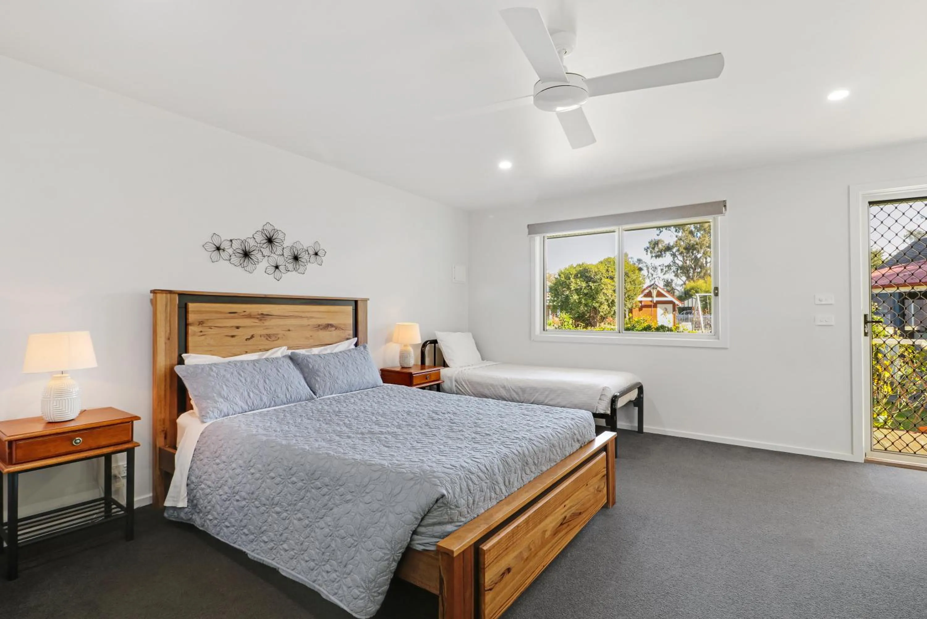 Bedroom, Bed in Greenvale Holiday Units Mansfield