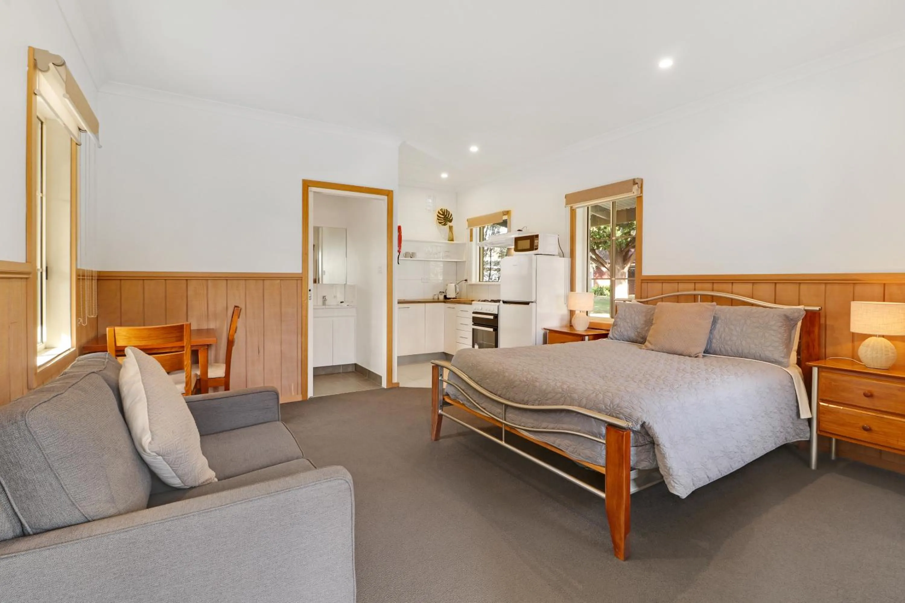 Bed in Greenvale Holiday Units Mansfield