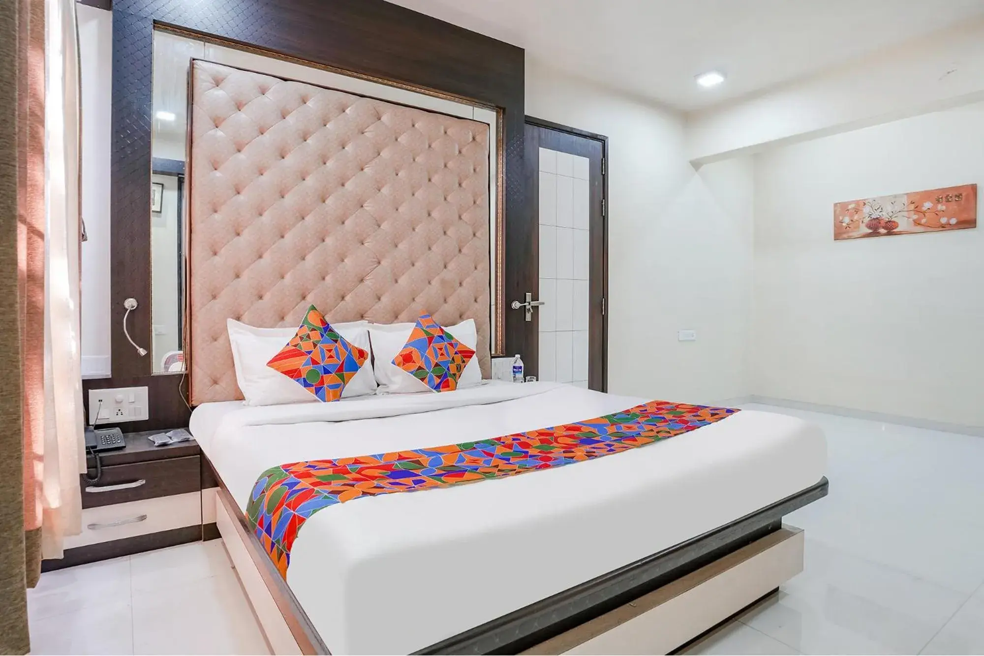 Deluxe Room - single occupancy in FabHotel Rudra Residency - Nr Medicover hospital Deluxe Room - single occupancy in FabHotel Rudra Residency - Nr Medicover hospital