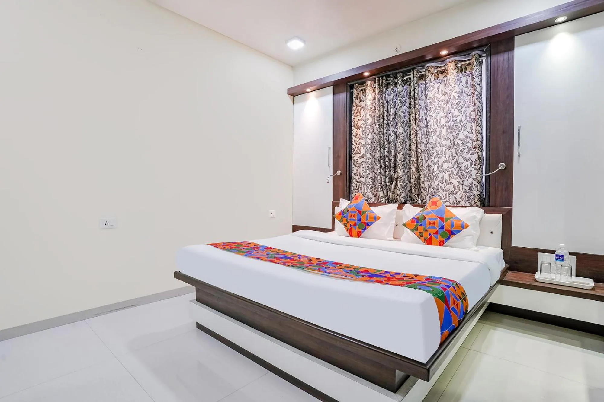 Photo of the whole room, Bed in Via Rudra Residency - Nr Medicover hospital
