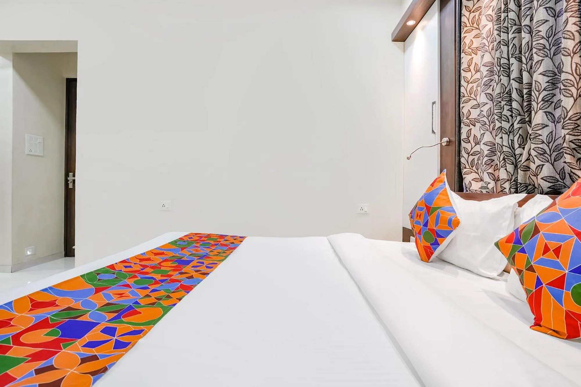 Photo of the whole room, Bed in Via Rudra Residency - Nr Medicover hospital