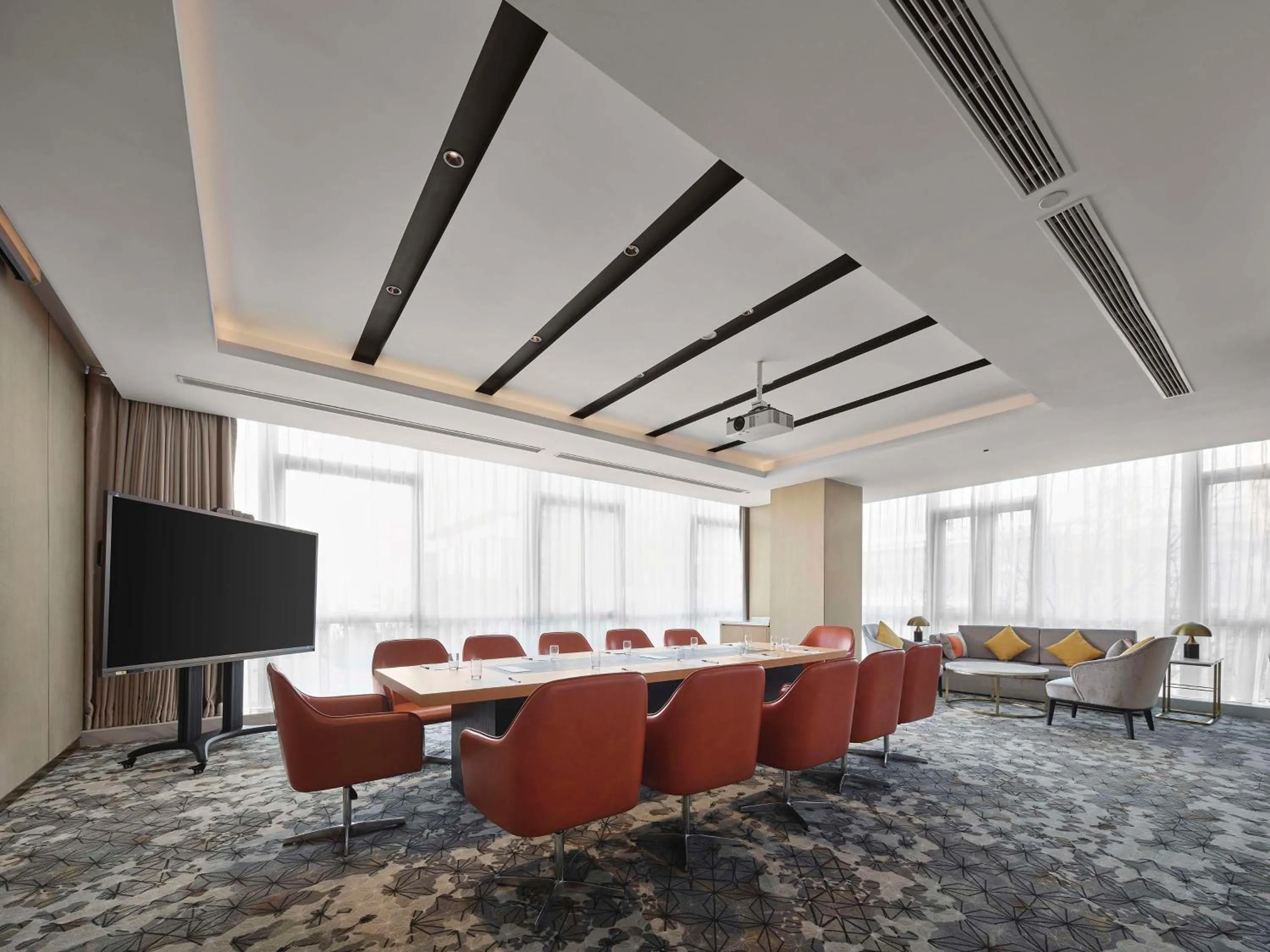 Meeting/conference room in Hilton Garden Inn Beijing Haidian Daoxiang Lake