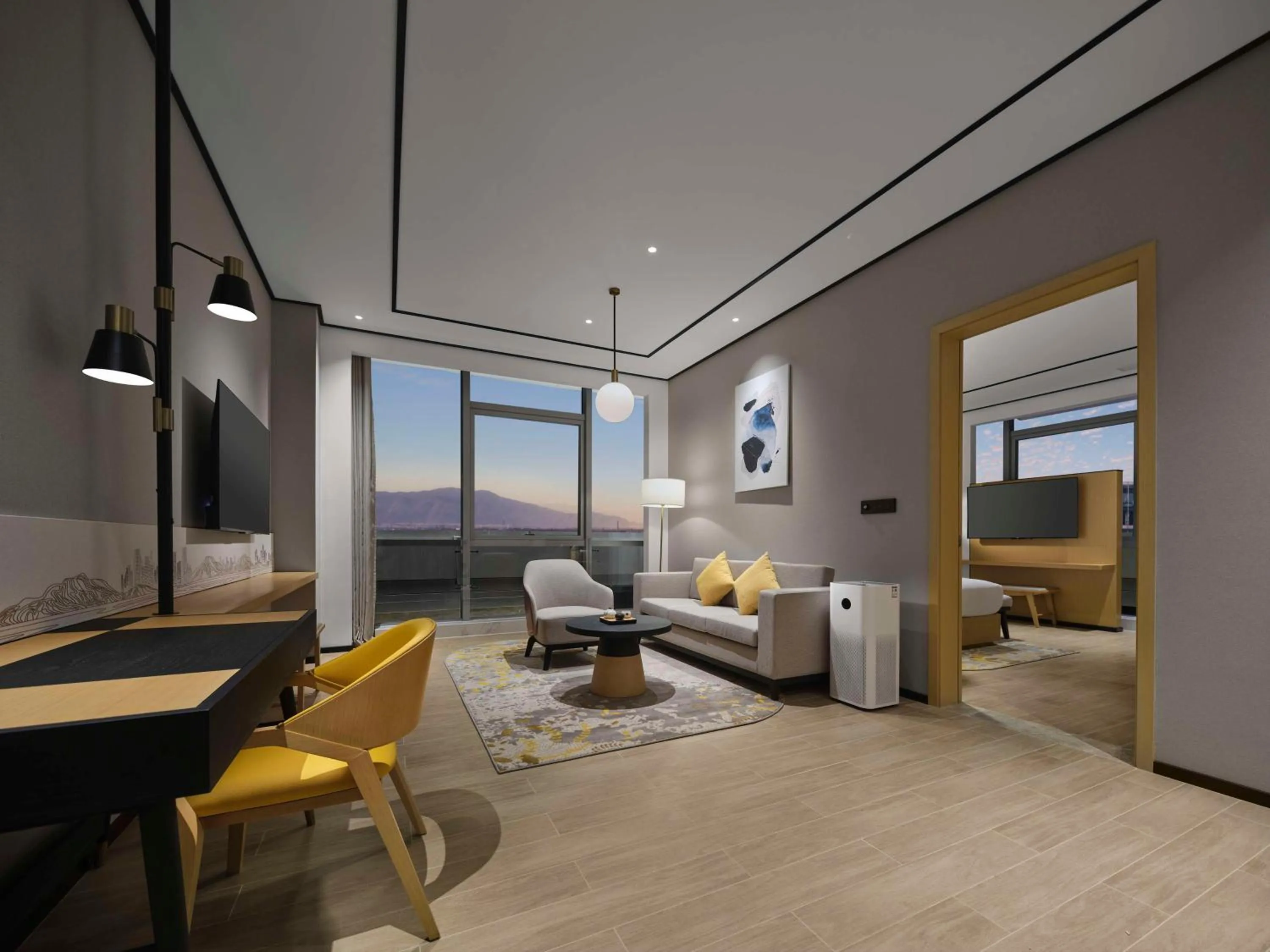 Bedroom in Hilton Garden Inn Beijing Haidian Daoxiang Lake