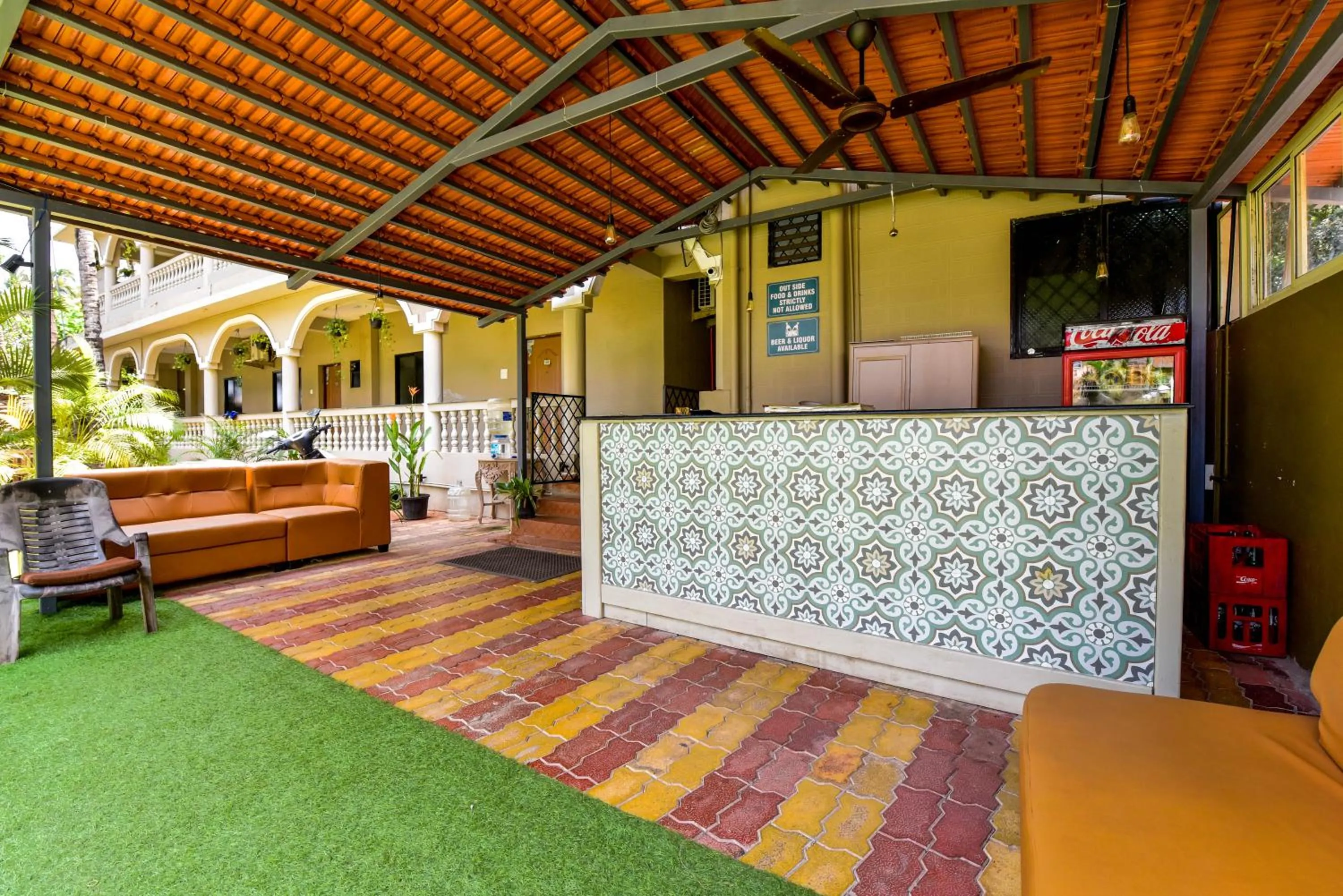 Seating area in Rosa Bella Resort-TBV