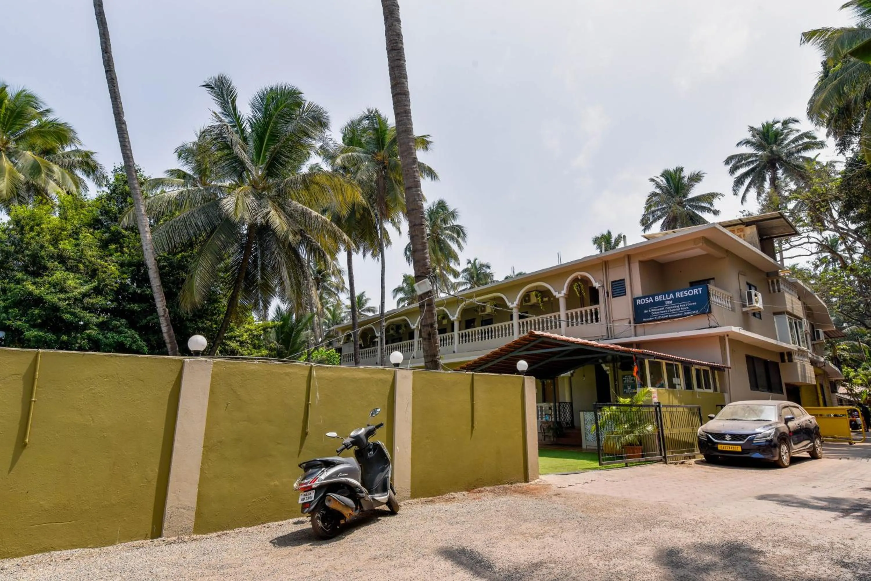 Street view in Rosa Bella Resort-TBV