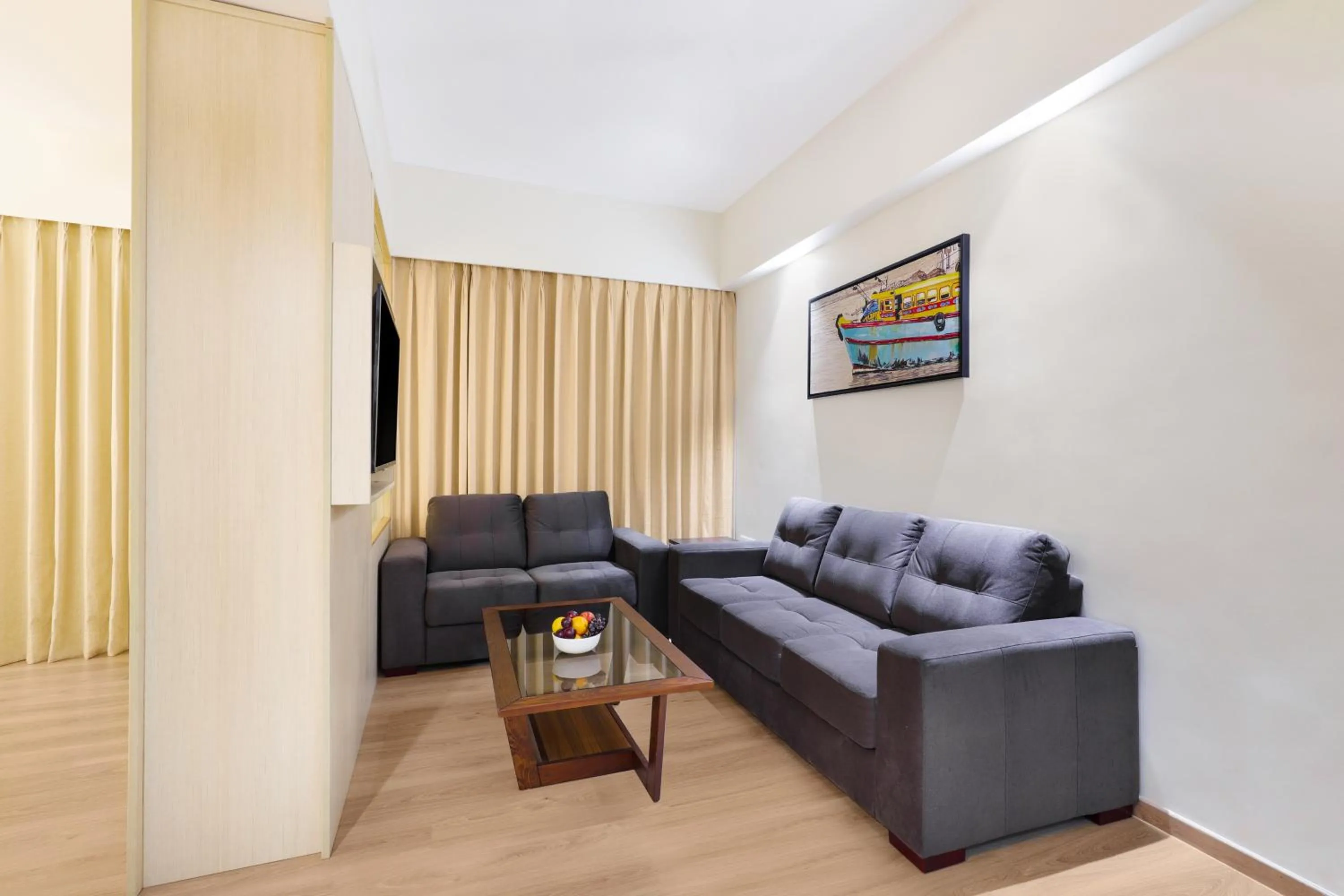 Living room in Keys Lite By Lemon Tree Hotels Sreekanya