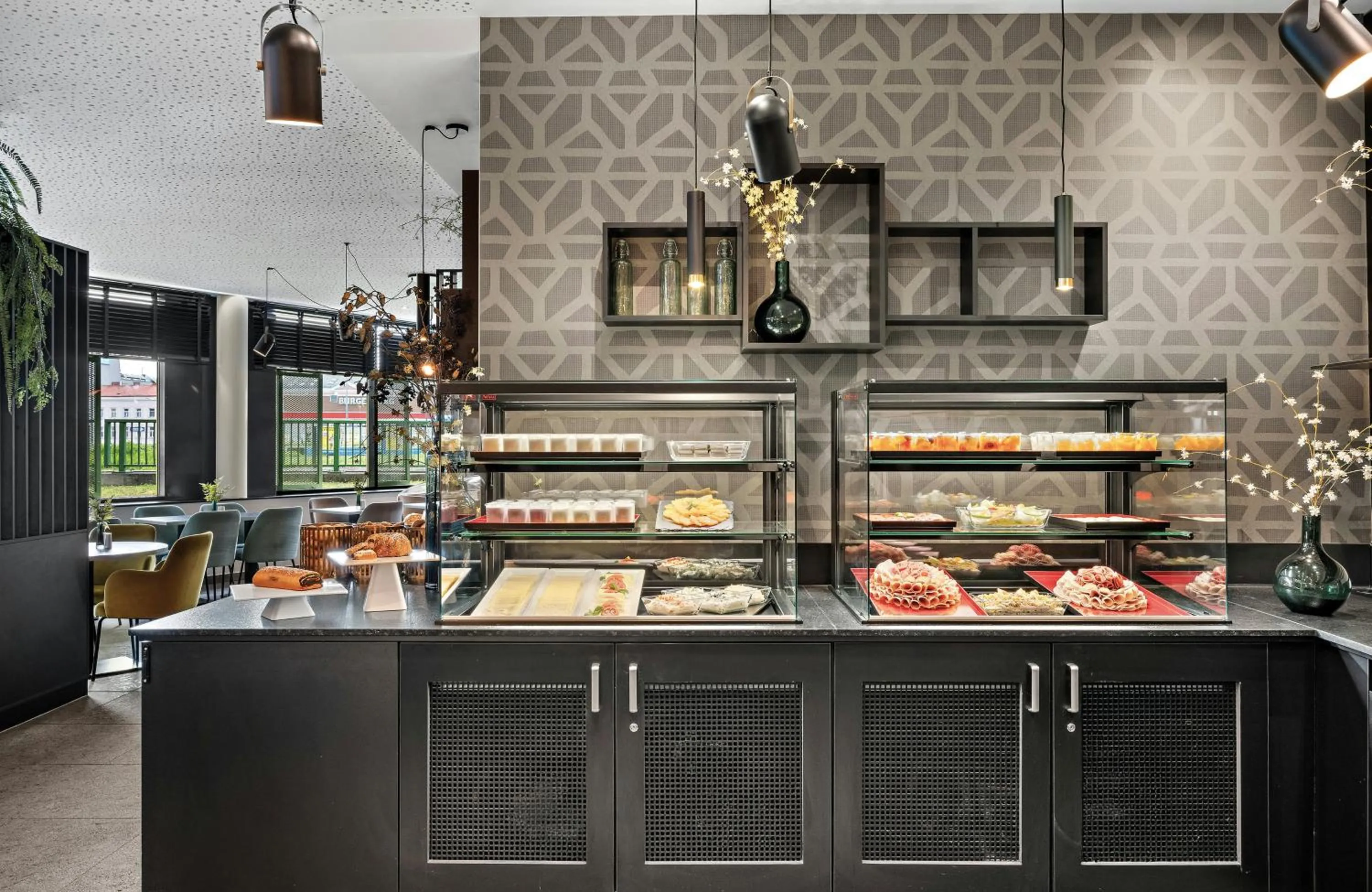 Buffet breakfast in Leonardo Hotel Vienna City West